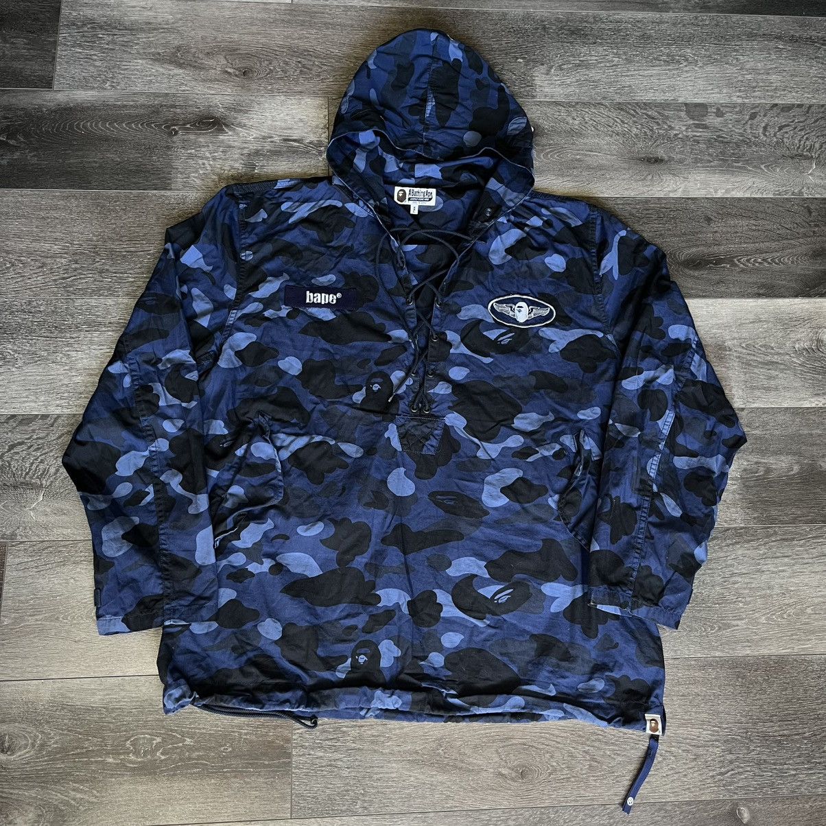 Bape Rare A Bathing Ape Bape Color Camo Mul Wide Pullover Jacket Size US XXL / EU 58 / 5 - 1 Thumbnail