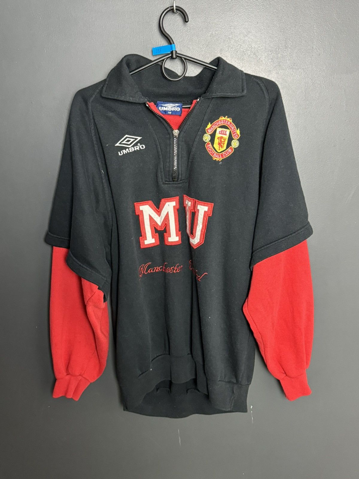Umbro Vintage Manchester United Training Football Sweatshirt Size US M / EU 48-50 / 2 - 1 Thumbnail