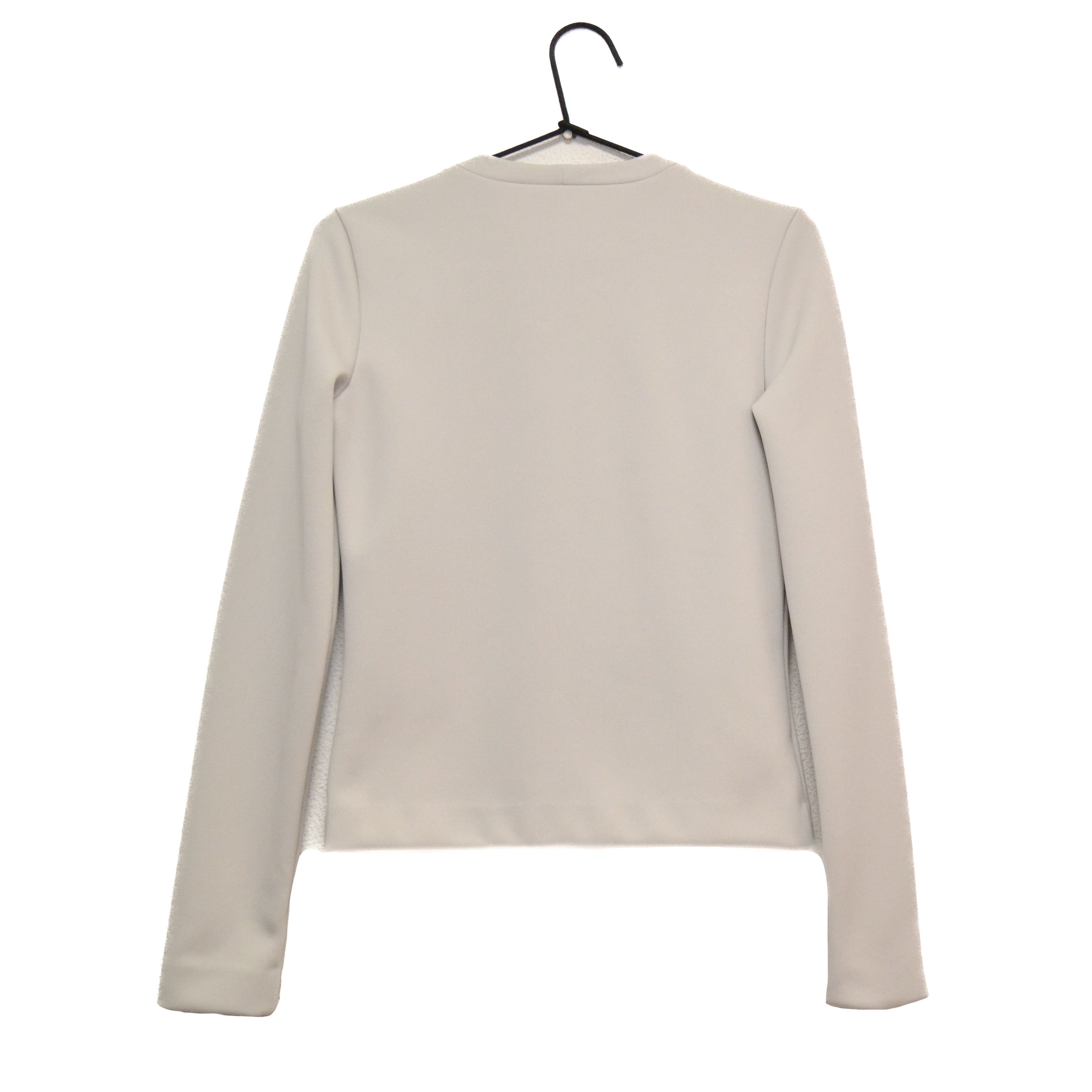 Prada PRADA Milano Designer Women’s Full Zip Gray Jacket Size L / US 10 / IT 46 - 10 Thumbnail