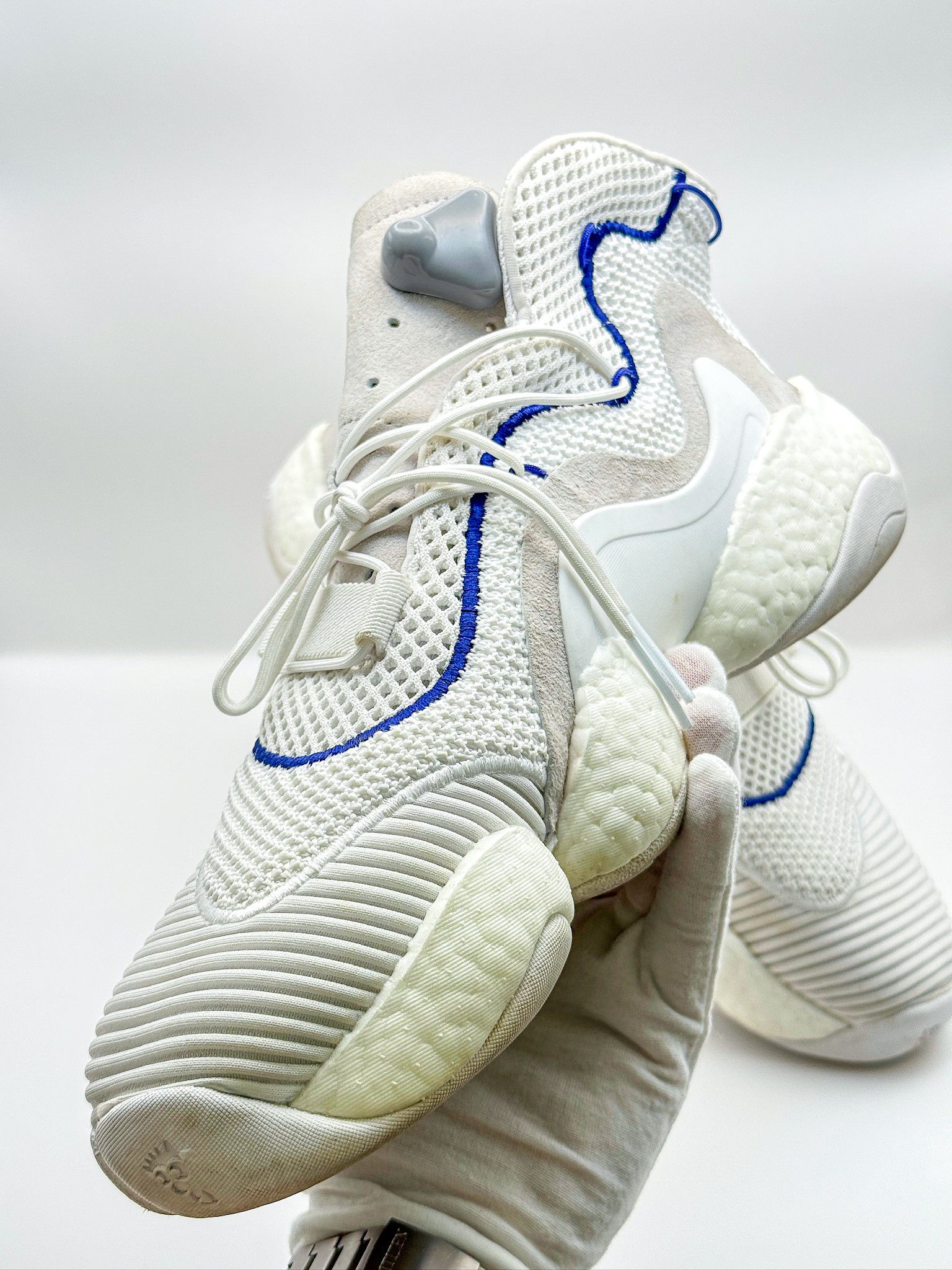Adidas Adidas Crazy BYW LVL 1 Size US 11.5 / EU 44-45 - 4 Thumbnail