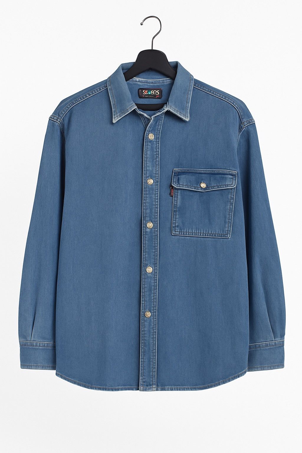Zippo Vintage Zippo Works Club Denim Shirt Men’s Large - Classic Size US L / EU 52-54 / 3 - 1 Thumbnail