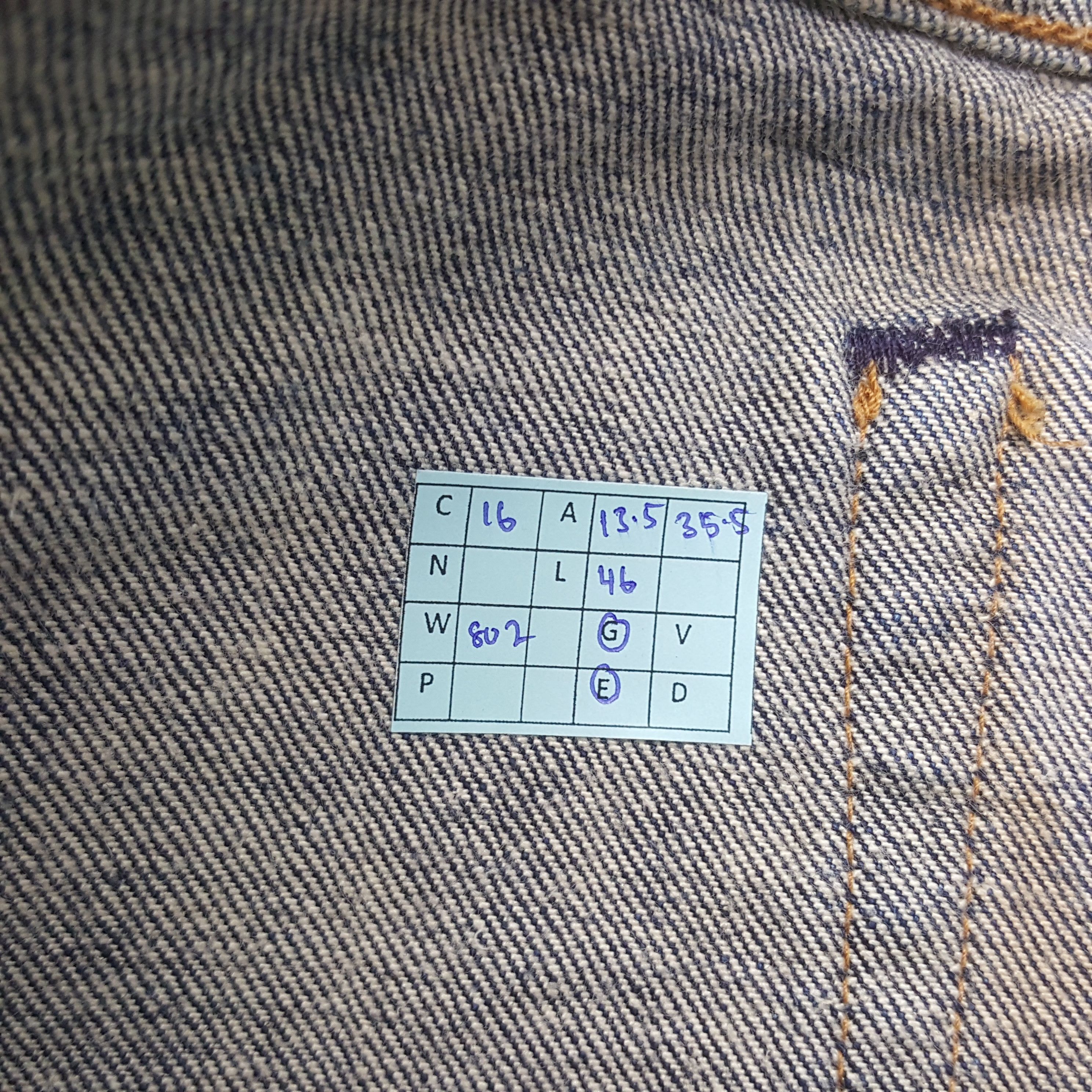 Levi's Vintage Levis Selvedge Denim Jeans Size US 27 - 14 Thumbnail