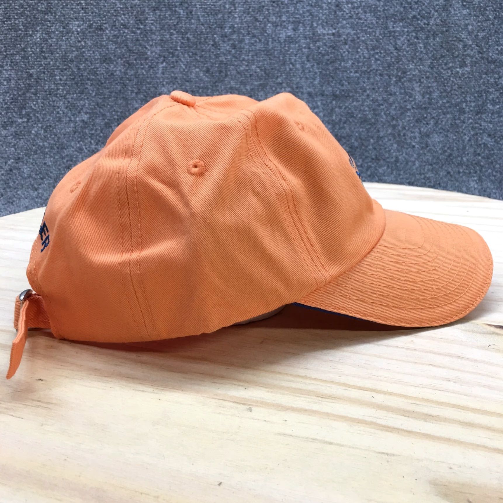 Vintage USGA Dad Baseball Cap Mens One Size Orange Adjustable Lightweight Canvas Cotton Hat Size ONE SIZE - 4 Thumbnail