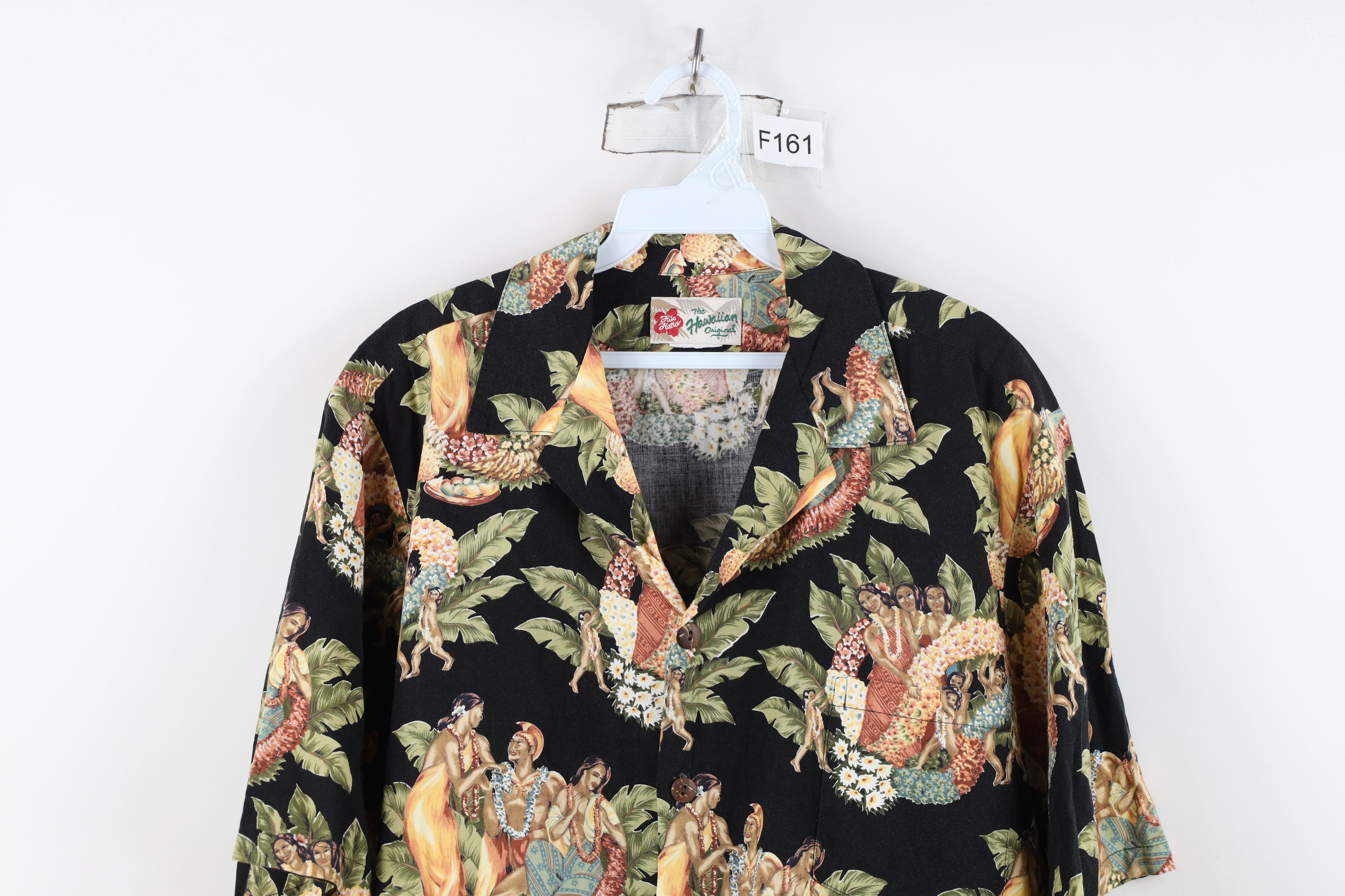 Vintage Vintage 90s Streetwear God Luau Camp Collar Button Shirt Size US XL / EU 56 / 4 - 2 Thumbnail