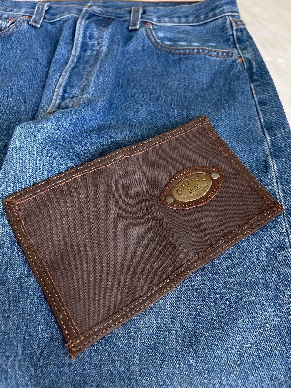 Camel × Marlboro × Vintage 90s Vintage Camel Brown Wallet Size ONE SIZE - 4 Thumbnail