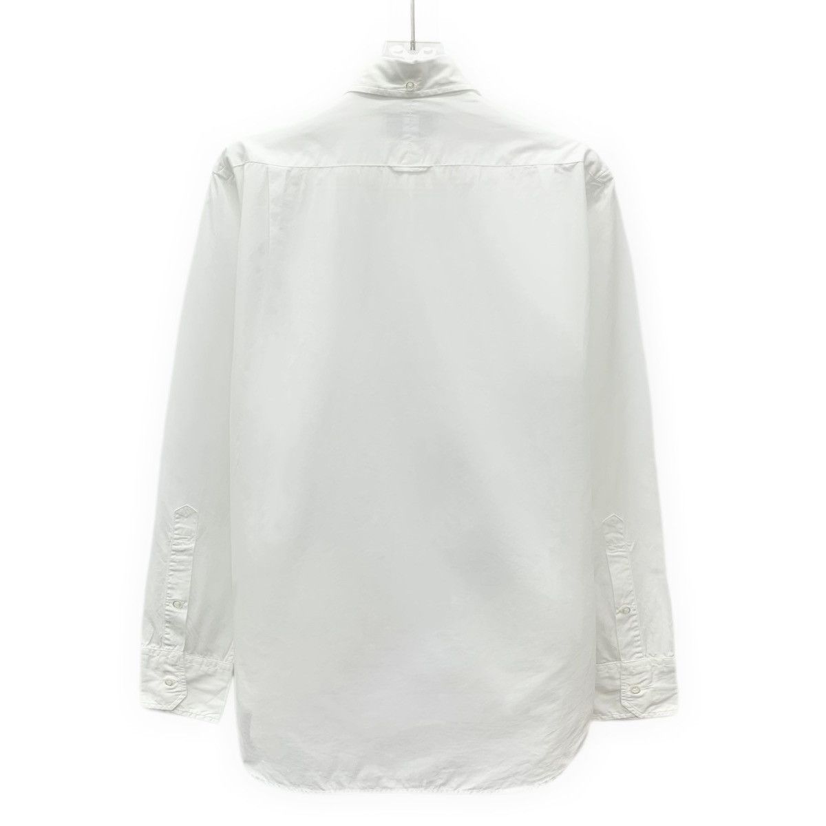 Thom Browne Thom Browne White Pocket Cotton Long Sleeve Shirt K26WX Size US M / EU 48-50 / 2 - 2 Thumbnail