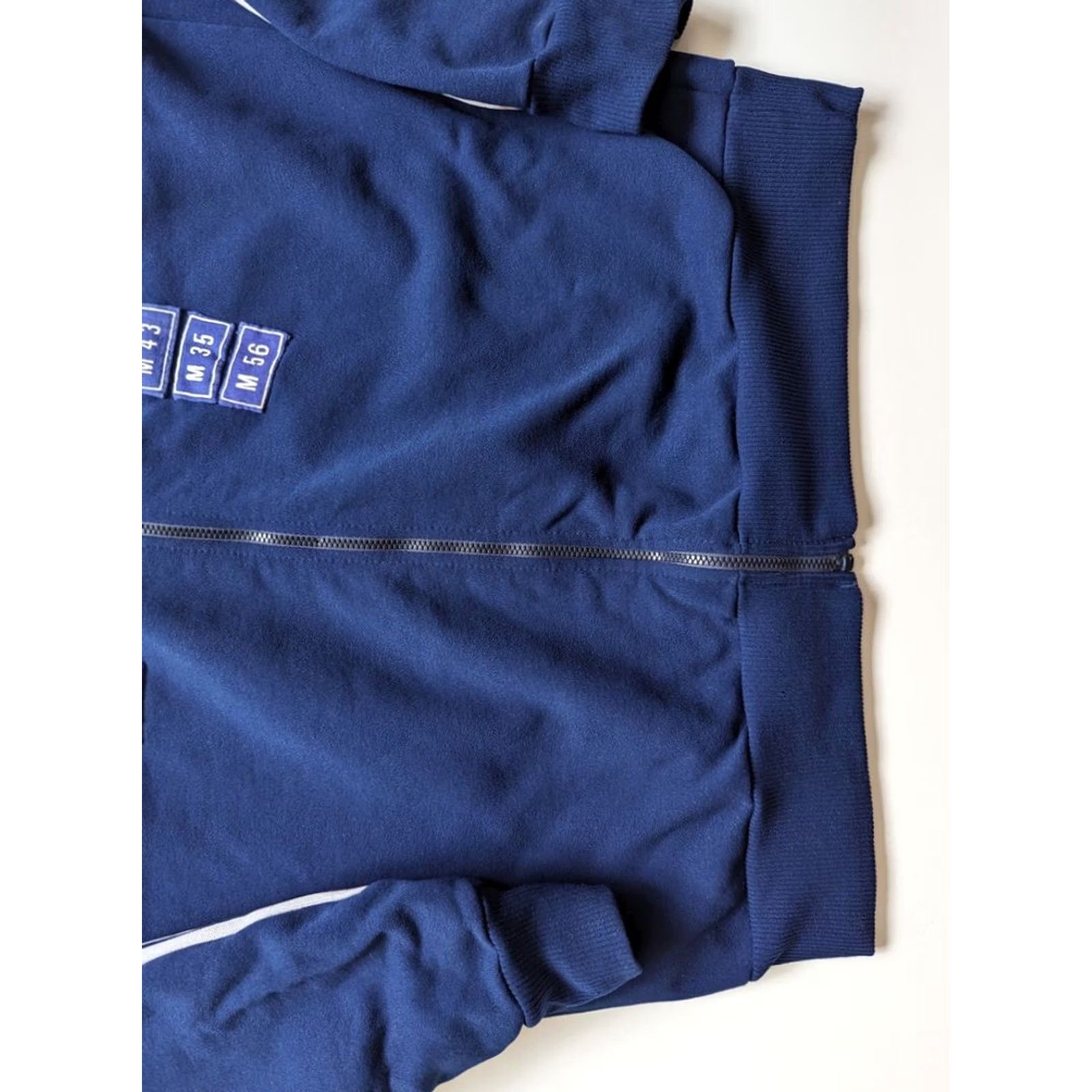 Vintage Rare Vintage British Orienteering Federation jacket 70s zip blue Mens 42 Polyester Jacket Size US XS / EU 42 / 0 - 6 Thumbnail