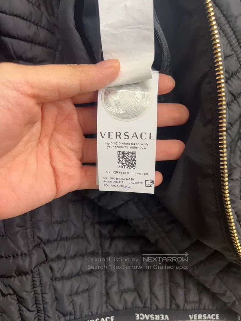 Versace Versace Greek paper clips Size US M / EU 48-50 / 2 - 6 Thumbnail