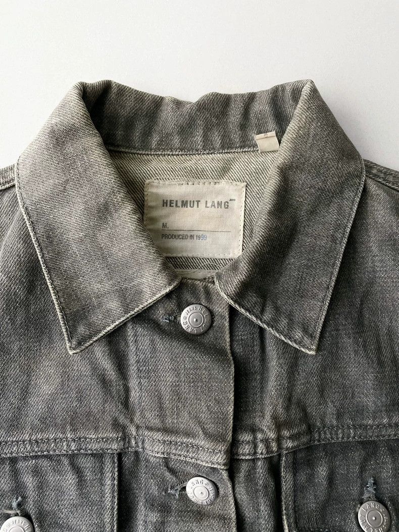 Helmut Lang Helmut Lang size 38 1999 AW washed denim jacket 2504-Nexta Size US M / EU 48-50 / 2 - 6 Thumbnail