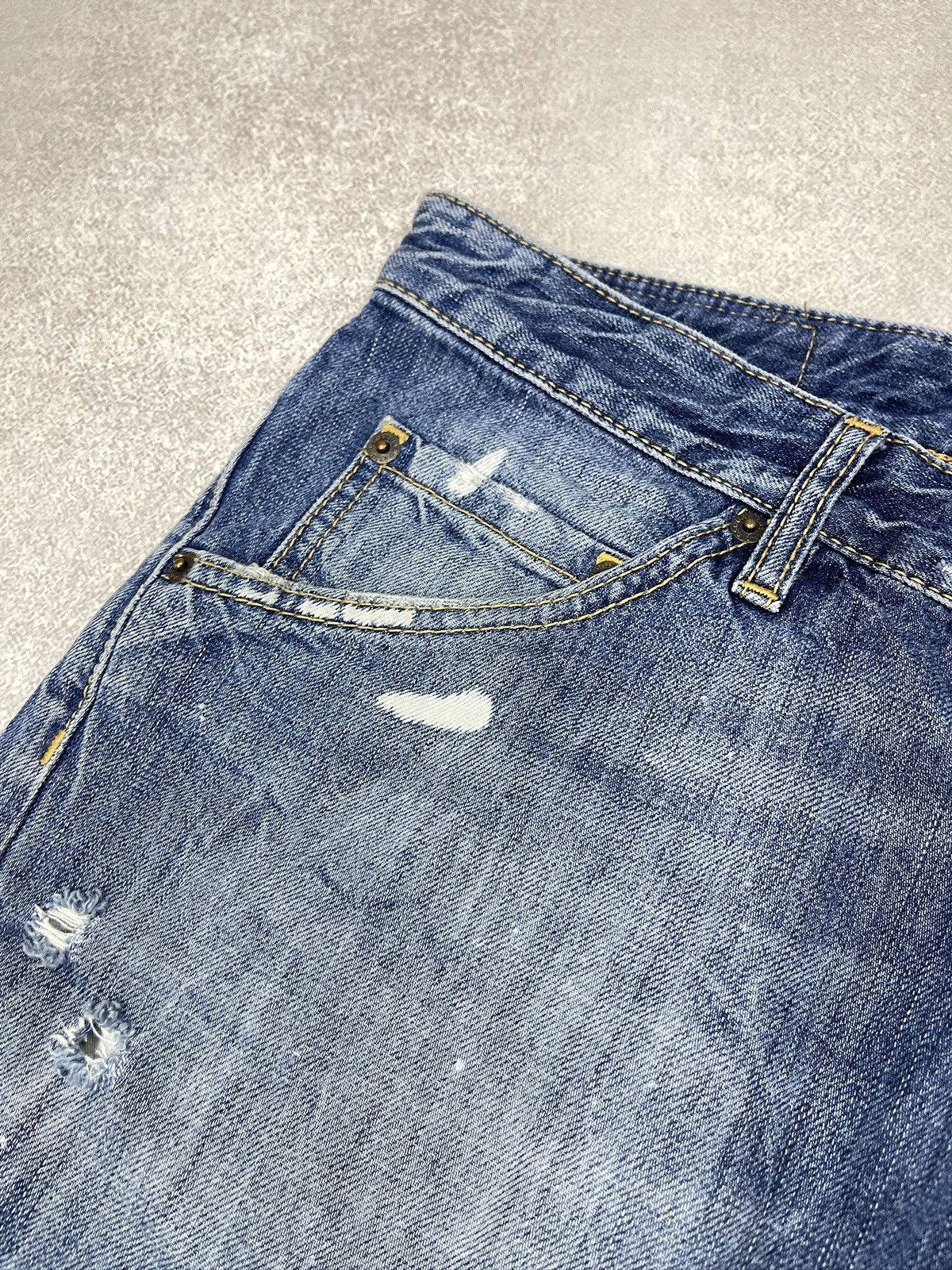 Dsquared2 Dsquared2 Classic Kenny Jeans Denim Distressed Size US 34 / EU 50 - 10 Thumbnail