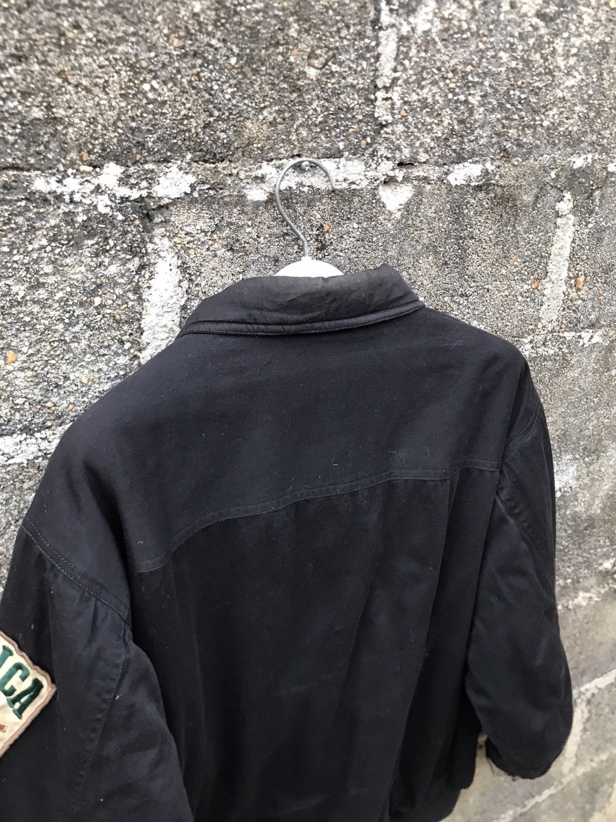 Japanese Brand ⚡️Vintage Practstudio Distressted Bomber Jacket Size US M / EU 48-50 / 2 - 18 Thumbnail