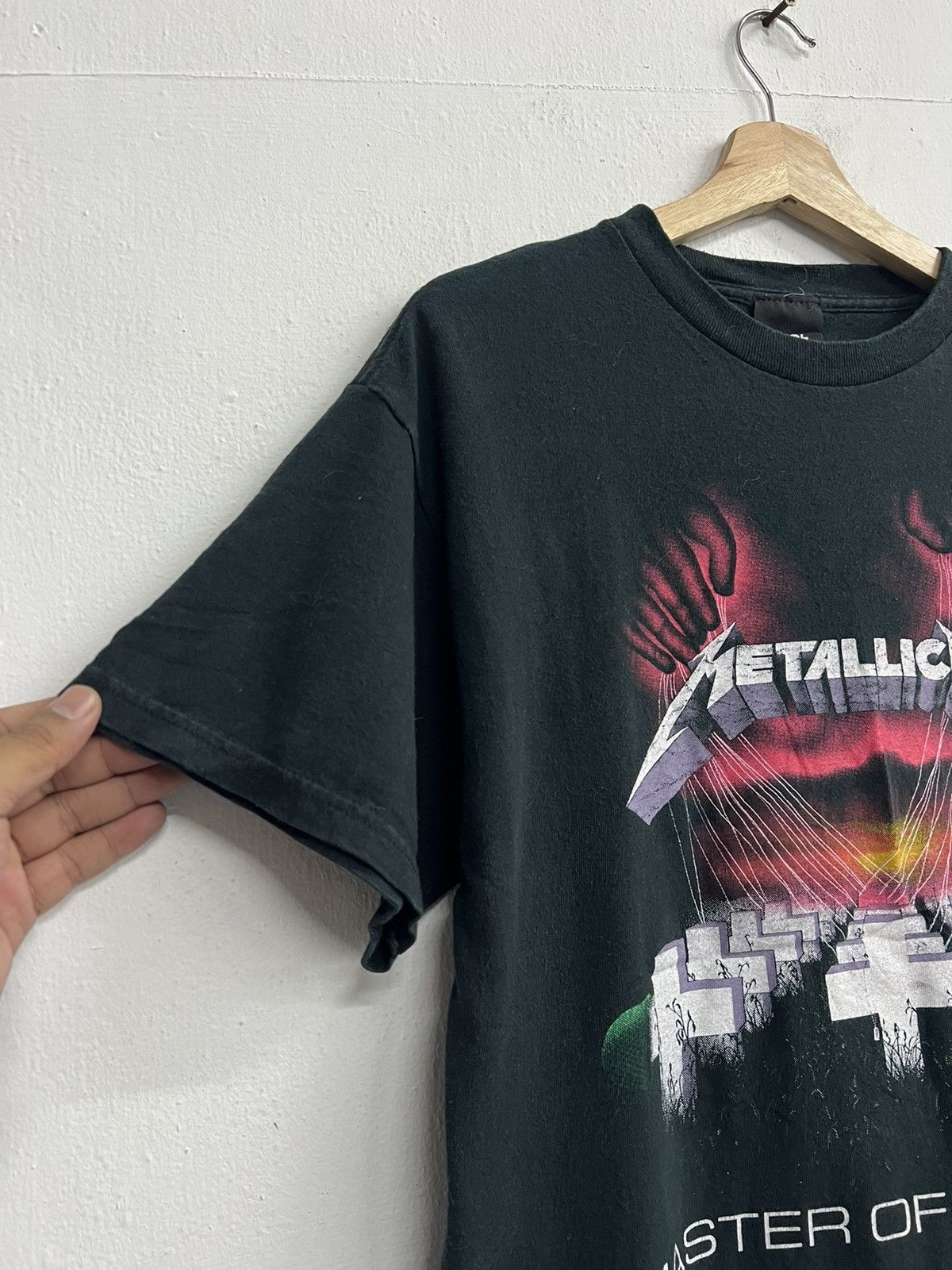 Band Tees × Giant × Metallica Vintage Metallica Master Of Puppets Giant Tee Size US M / EU 48-50 / 2 - 4 Thumbnail