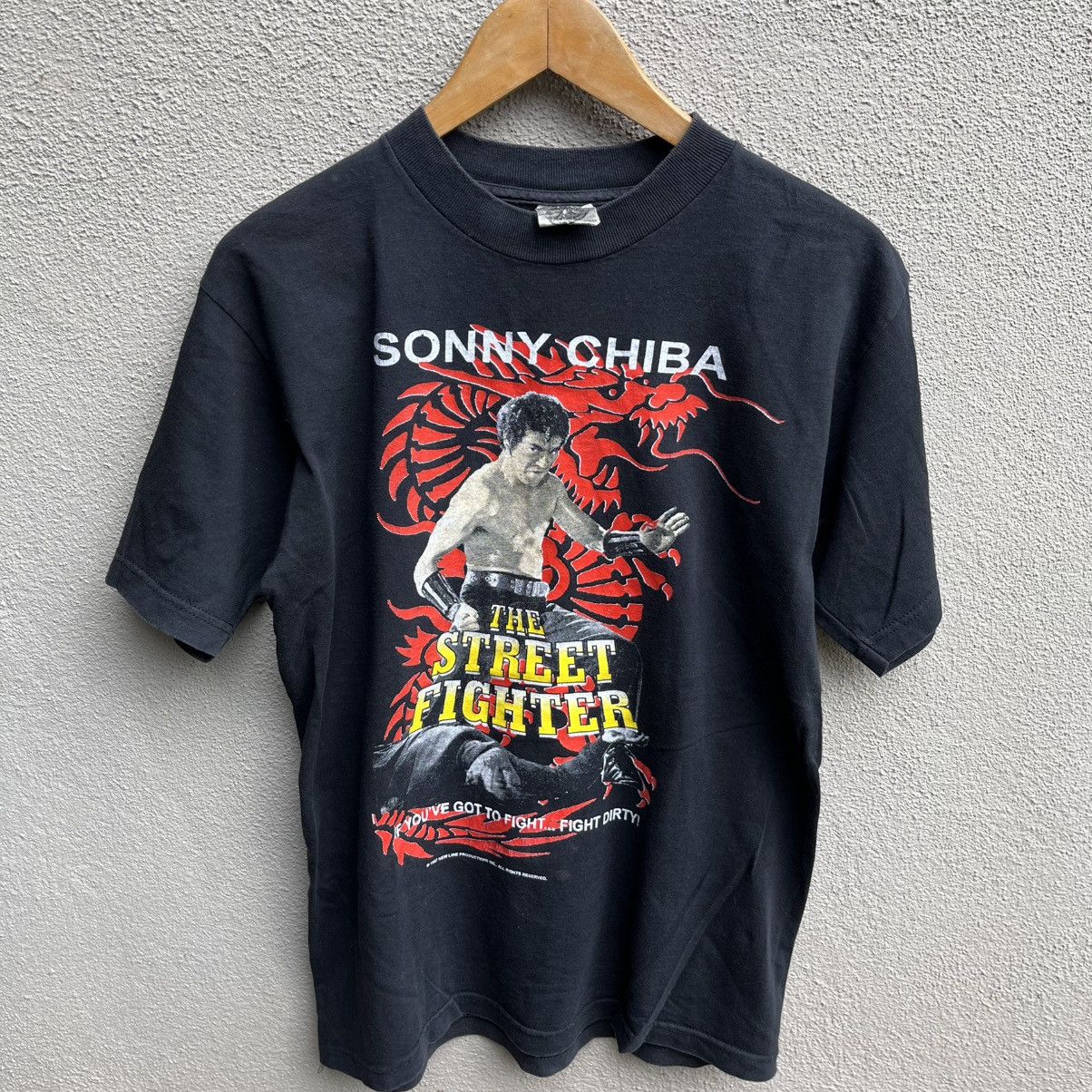 Vintage Vintage THE STREET FIGHTER mosquitohead tee sonny chiba Size US M / EU 48-50 / 2 - 2 Thumbnail
