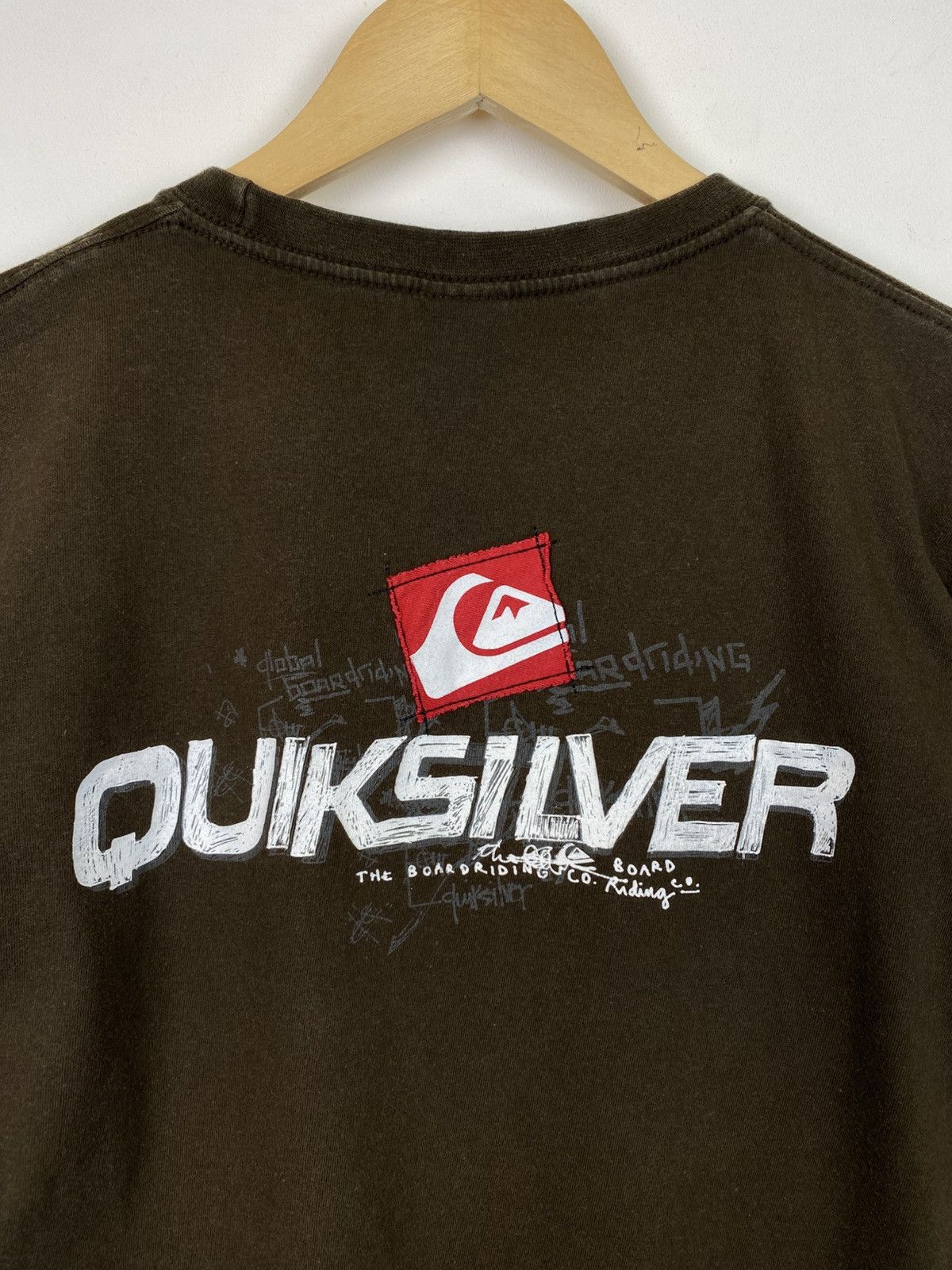 Quiksilver Vintage Quiksilver Surf Logo T-Shirt Size M Short Sleeve Top Size US M / EU 48-50 / 2 - 7 Thumbnail