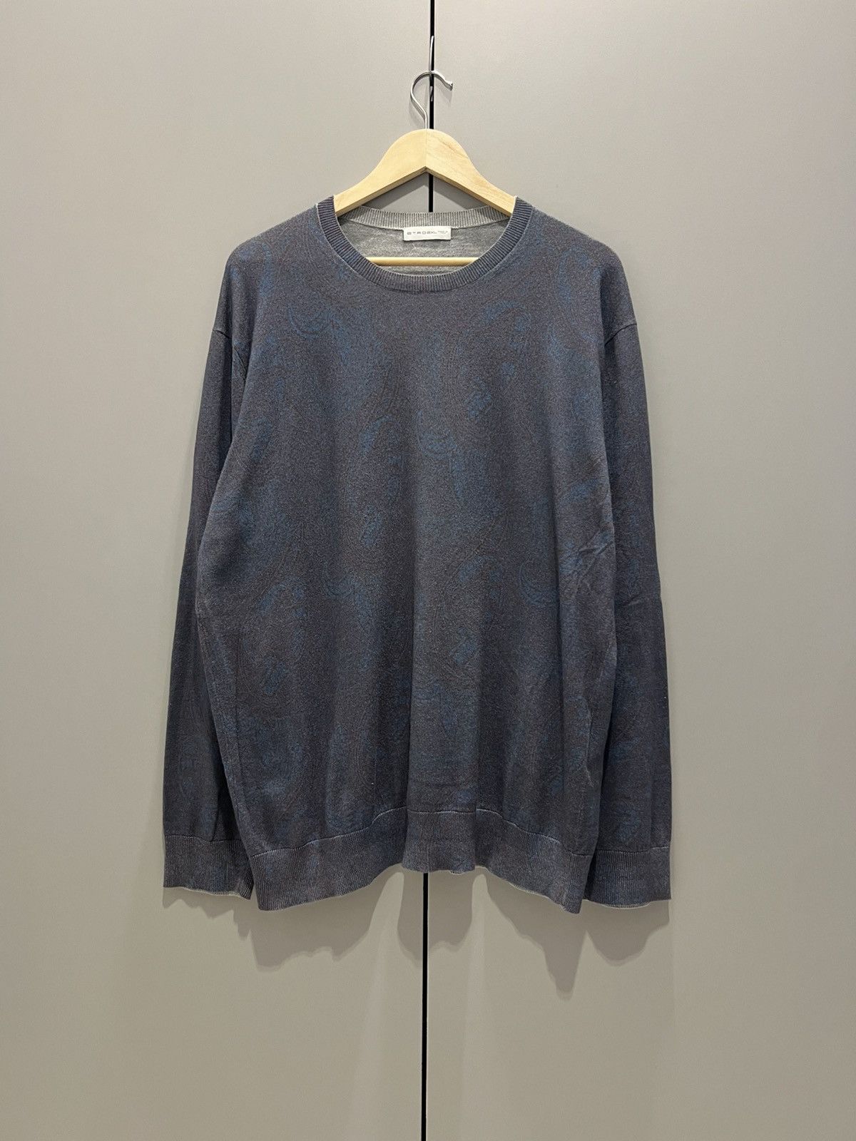 Etro Etro Pattern Sweatshirt Laxury Vintage Size US XXL / EU 58 / 5 - 12 Thumbnail
