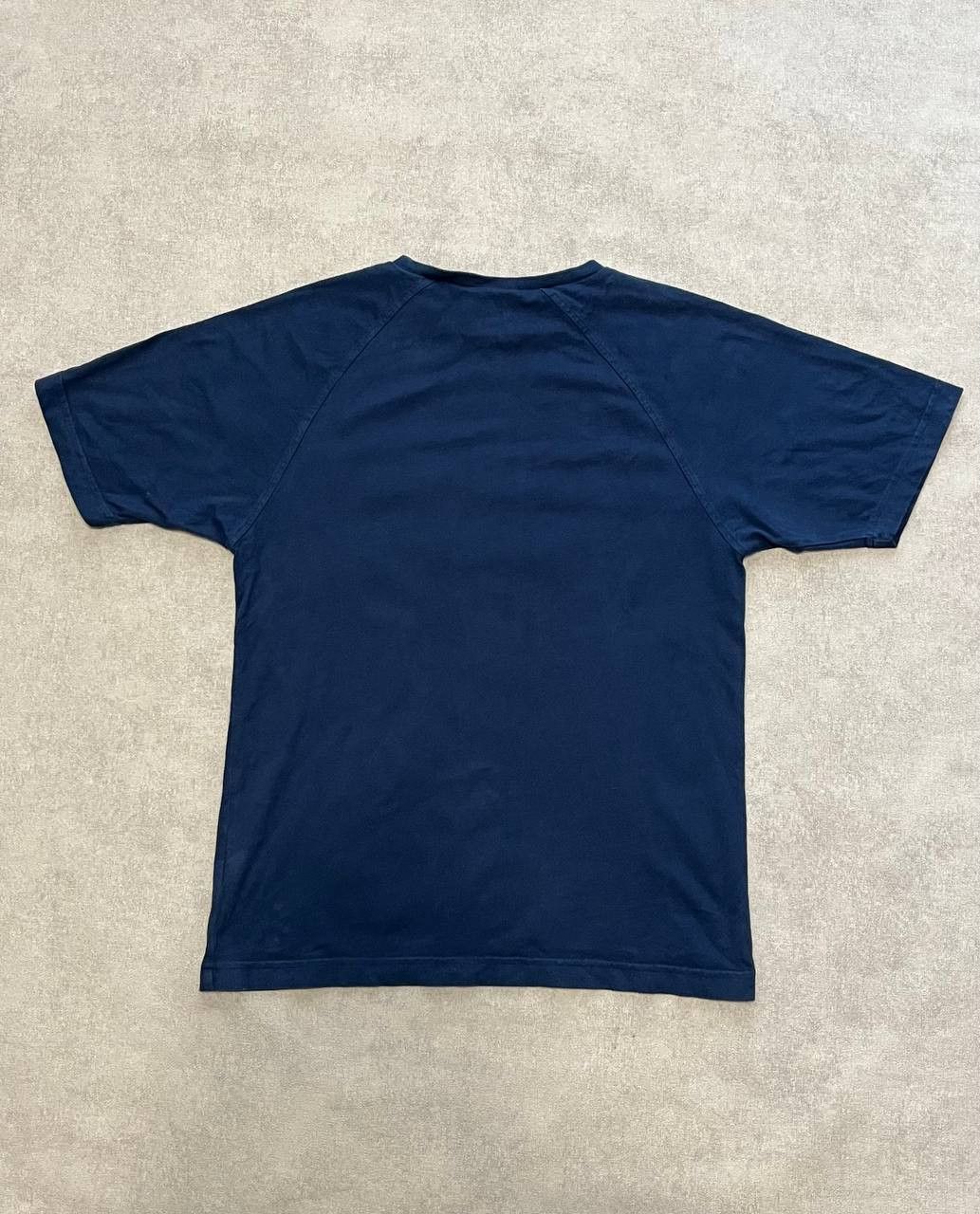Nike Vintage 90s Nike Swoosh T Shirt Mens Logo Print Blue Size US S / EU 44-46 / 1 - 5 Thumbnail
