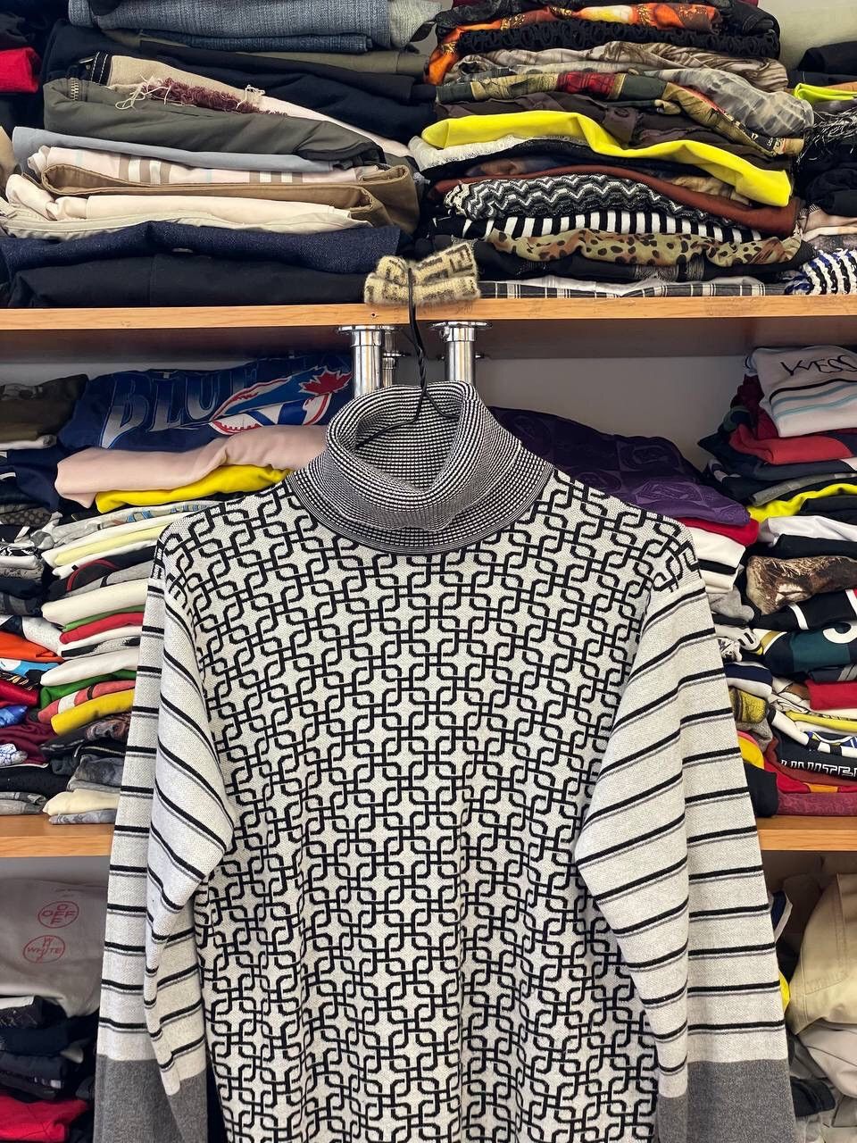 Frankie Morello Francie Morello Vintage Turtle Neck Y2K sweater Size US L / EU 52-54 / 3 - 2 Thumbnail