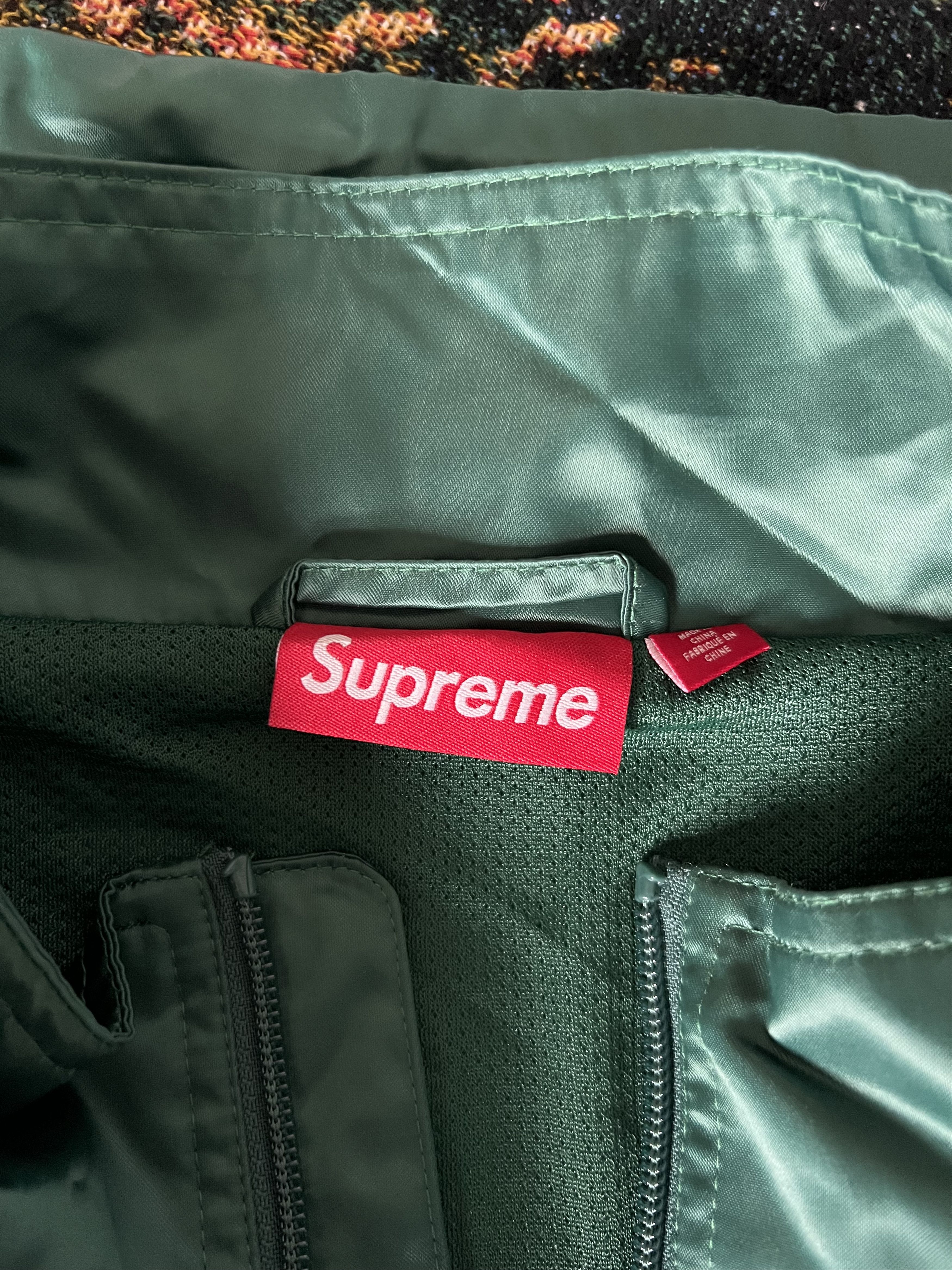 Supreme Supreme Satin Piping Jacket in Green Size US XL / EU 56 / 4 - 6 Thumbnail