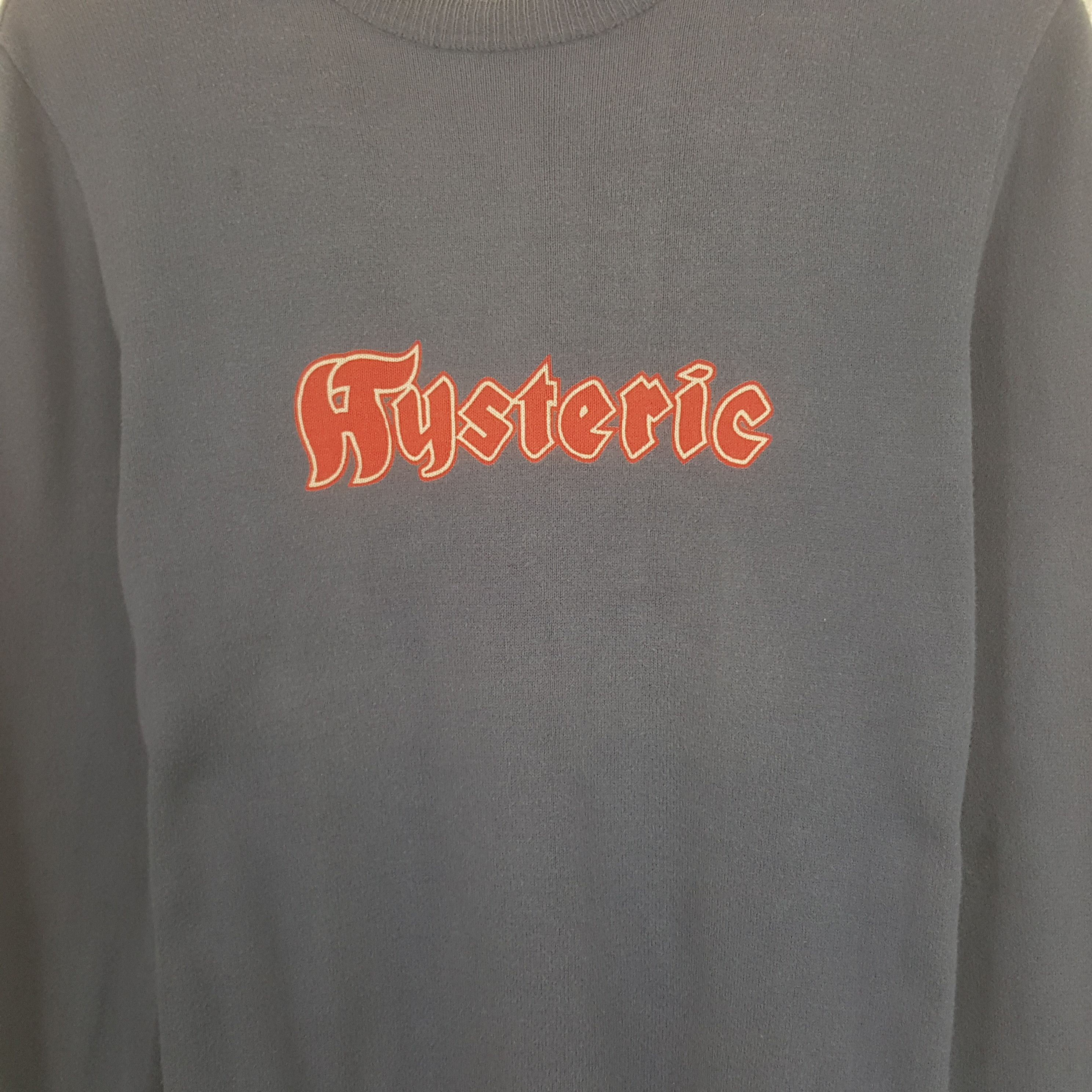 Hysteric Glamour × Vintage Hysteric Glamour Spell Out X Custom Big Logo Sweatshirt Size US S / EU 44-46 / 1 - 2 Thumbnail
