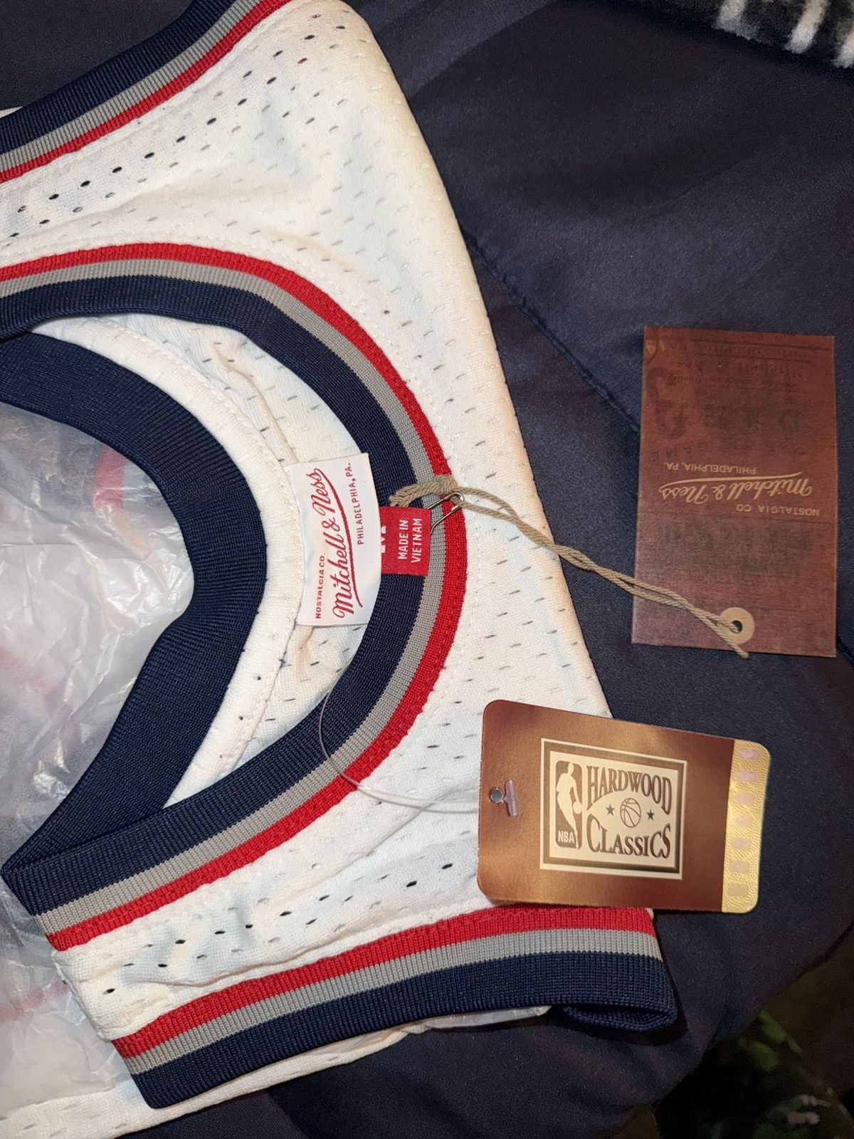 Mitchell & Ness NBA PLAYBOI CARTI X M&N JERSEY NEW JERSEY NETS 2006 Size US M / EU 48-50 / 2 - 3 Thumbnail