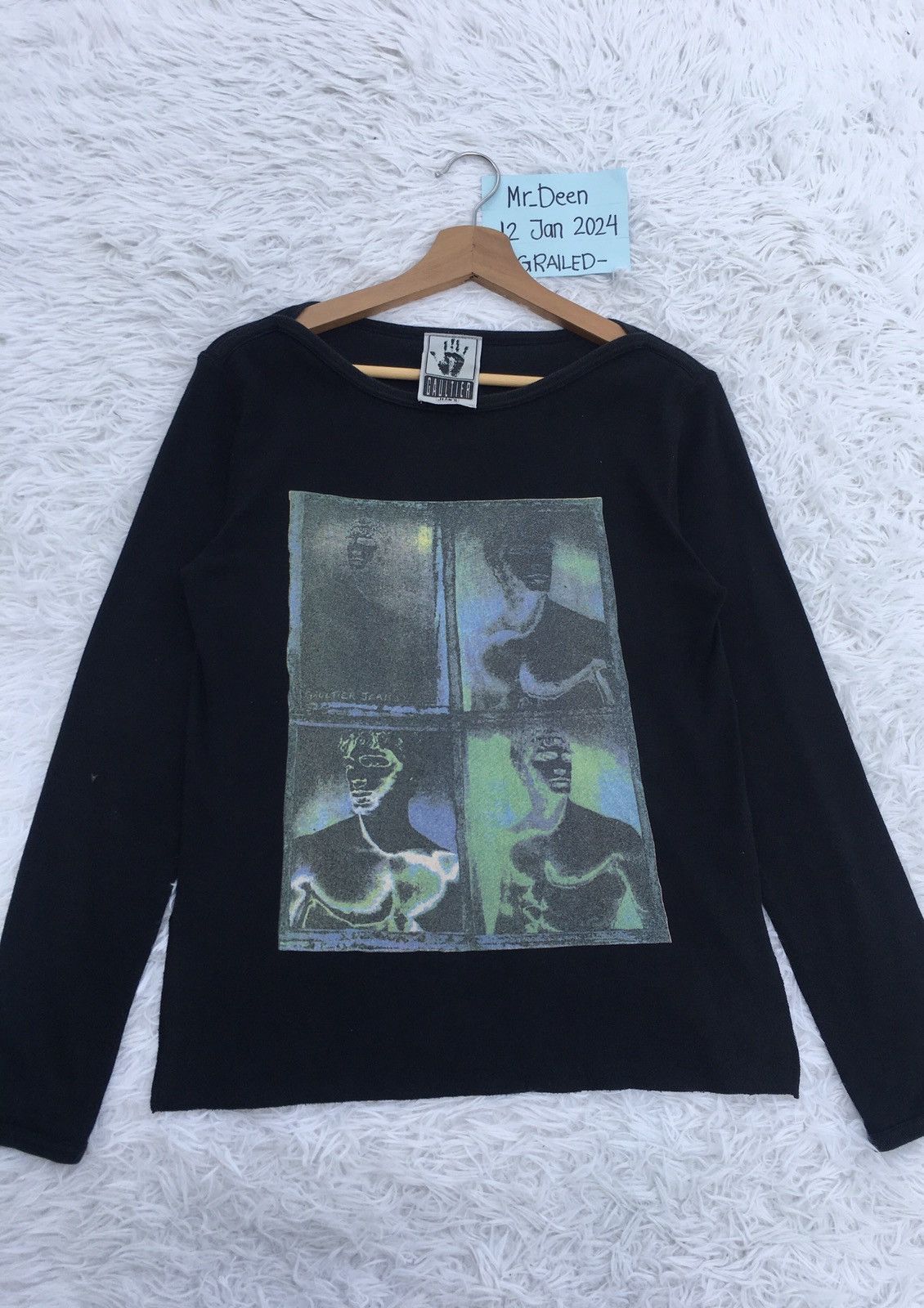 Jean Paul Gaultier Rare Vintage Jean Paul Gaultier Longsleeve Tshirt Size US S / EU 44-46 / 1 - 4 Thumbnail