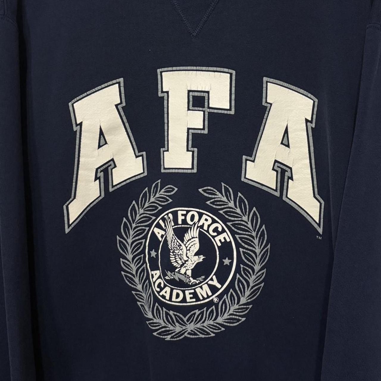 Russell Athletic Vintage Russell 80’s Sweater Air Force Size US L / EU 52-54 / 3 - 2 Thumbnail