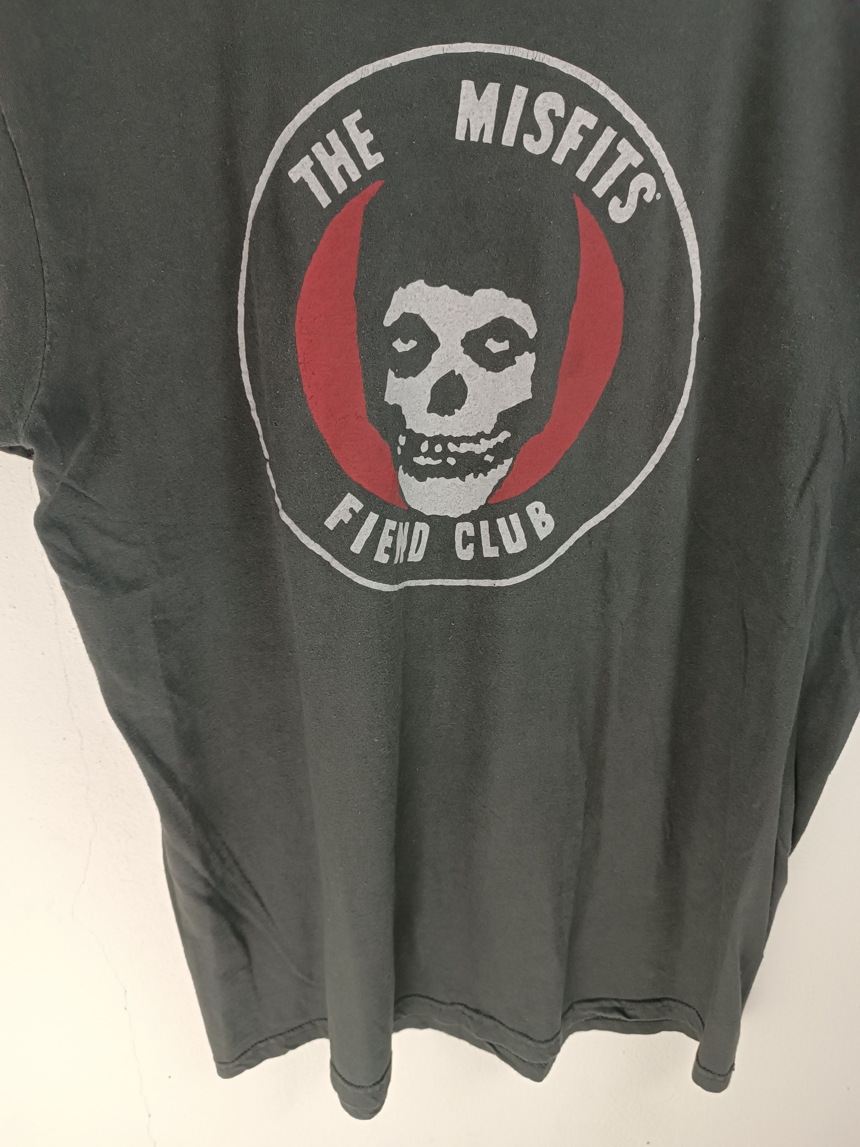 Band Tees VINTAGE THE MISFITS FIEND CLUB PUNK TEE rancid ramones nofx Size US L / EU 52-54 / 3 - 6 Thumbnail