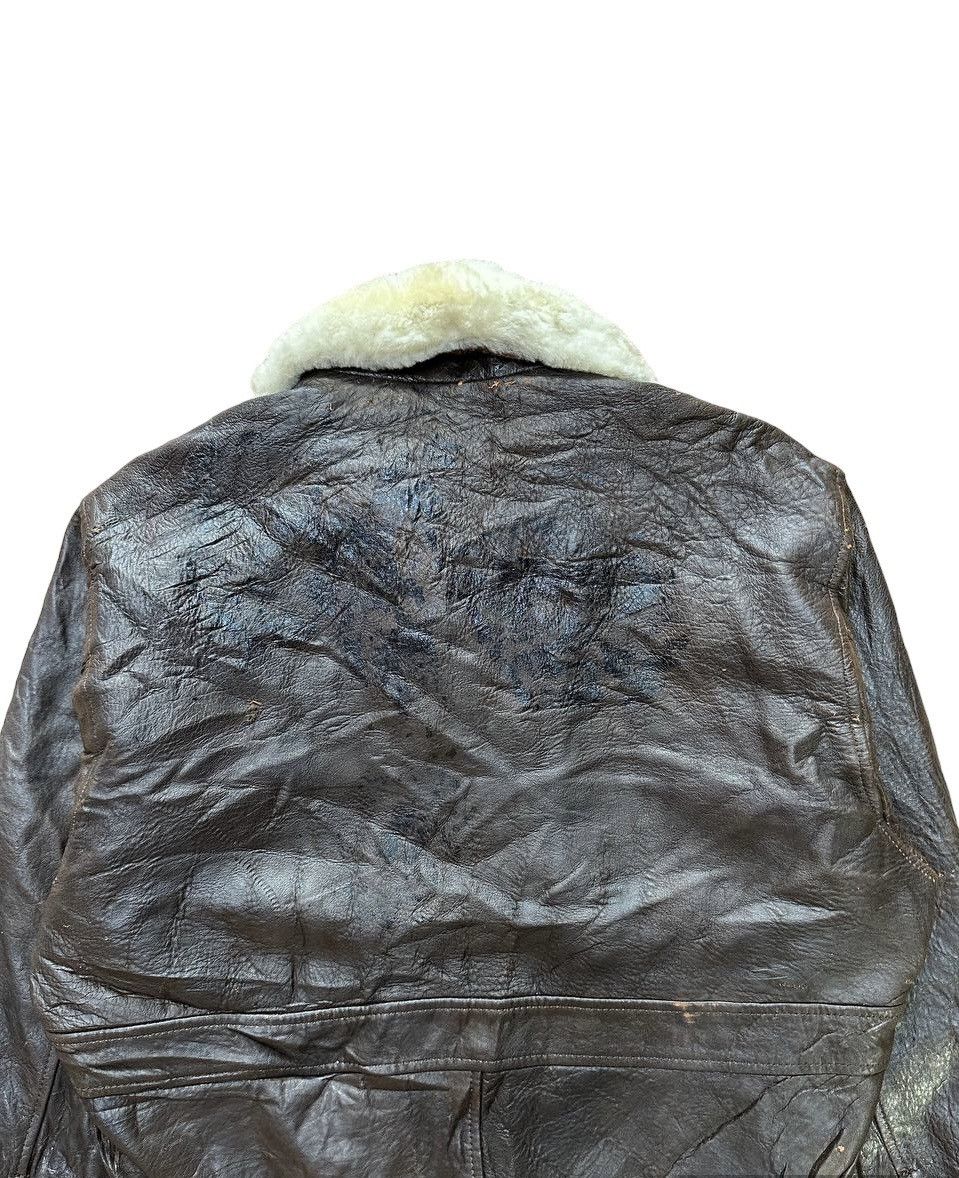 Beverly Hills Polo Club Vtg Polo Club Fur Collar Leather Jacket Size US M / EU 48-50 / 2 - 11 Thumbnail