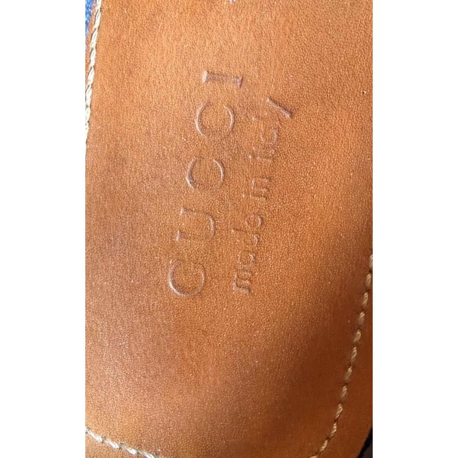 Gucci Size 9US - Gucci Blue Suede Web Accent Loafers Size US 9 / EU 42 - 9 Thumbnail