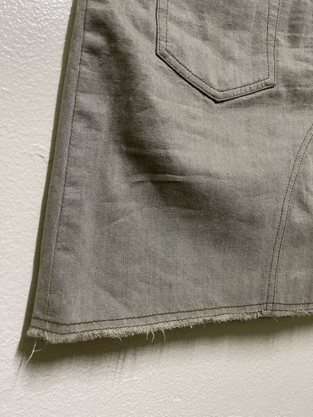 Vintage Ppfm Skirt Denim Sample Size 30" / US 8 / IT 44 - 9 Thumbnail
