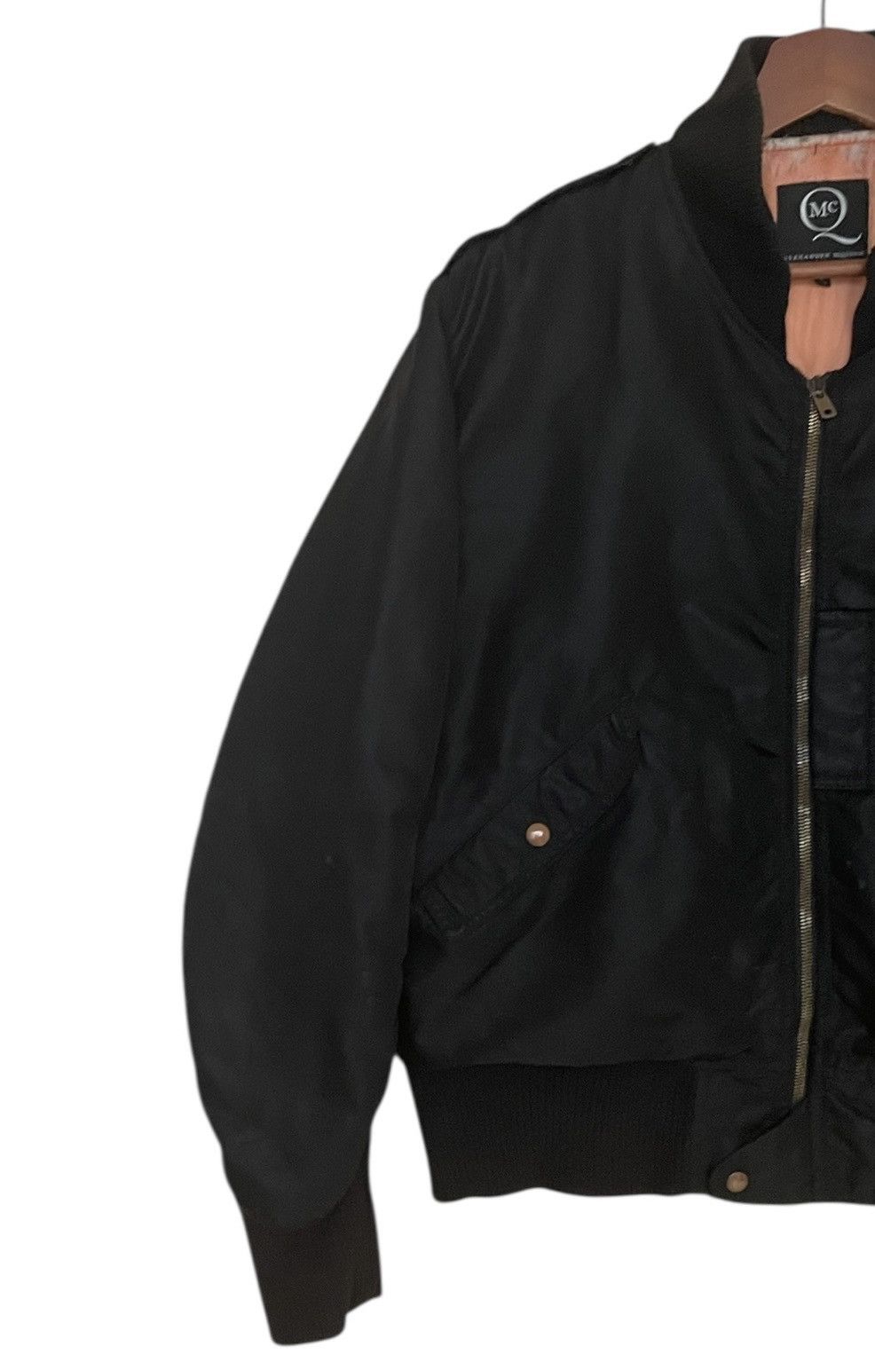 Alexander McQueen × Vintage Vintage Brand Alexander McQueen MA-1 Flight Jacket 1990s Size US M / EU 48-50 / 2 - 3 Thumbnail