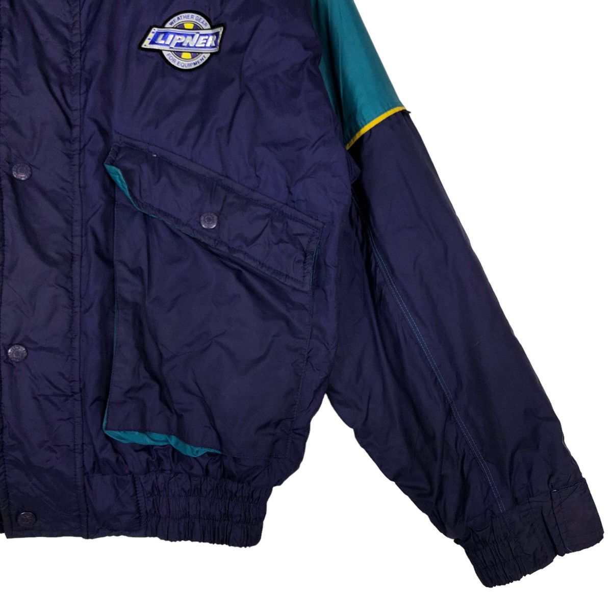 Japanese Brand 🔥Vtg Bomber Jacket Bondage Lipner Racing Big Logo Size US L / EU 52-54 / 3 - 4 Thumbnail