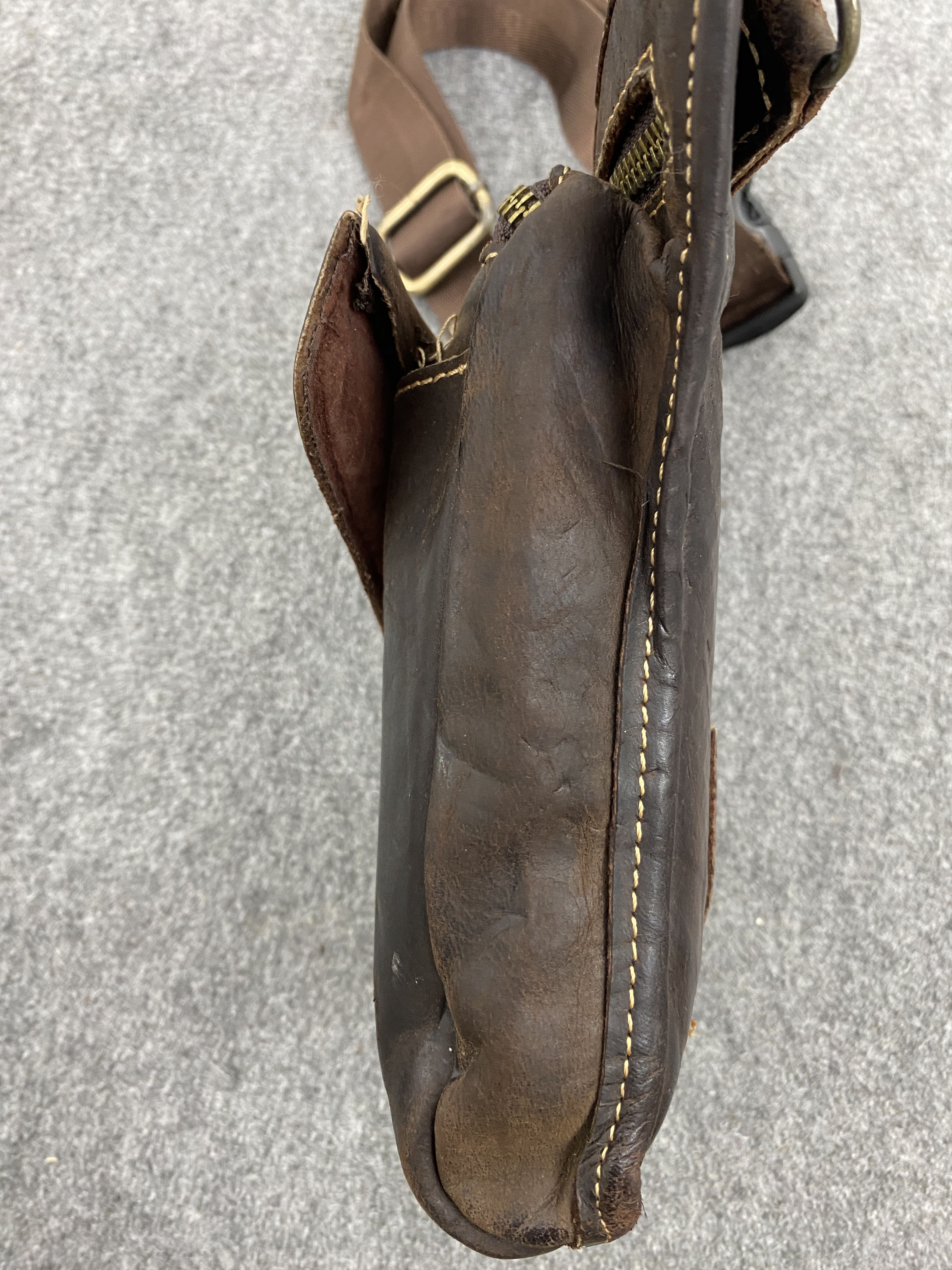 If Six Was Nine Vintage Japanese Brand Leather Sling Bag BG0113 Size ONE SIZE - 6 Thumbnail
