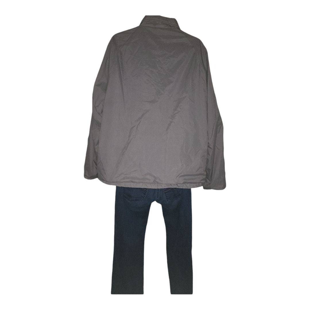 Dunlop Vintage Dunlop Swingster Jacket Men Sz XXL 80s Gray Embroide Size US XXL / EU 58 / 5 - 2 Thumbnail