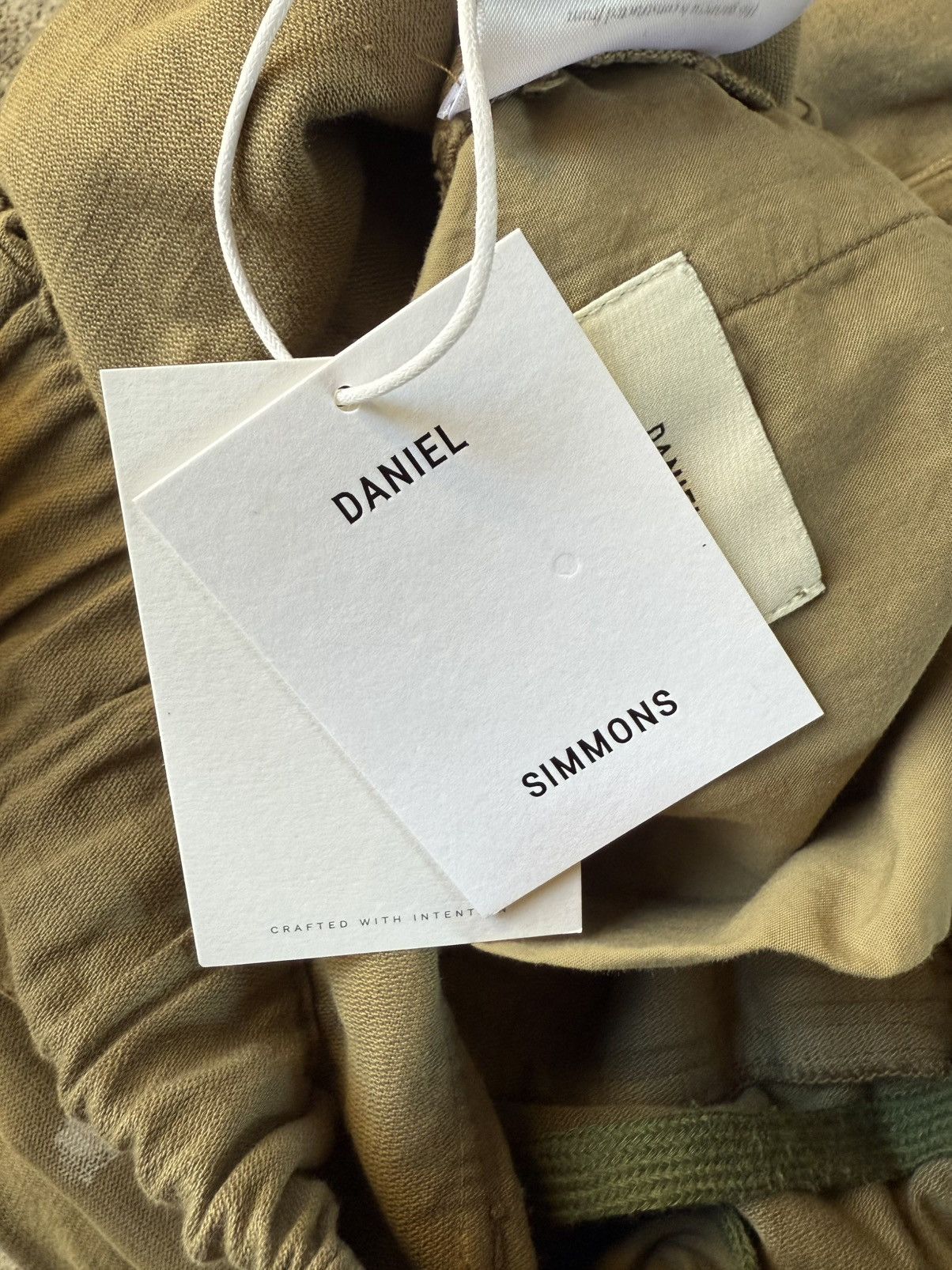 Daniel Simmons Lightweight cargo pants - painted moss green - XS regular Size US 30 / EU 46 - 9 Thumbnail