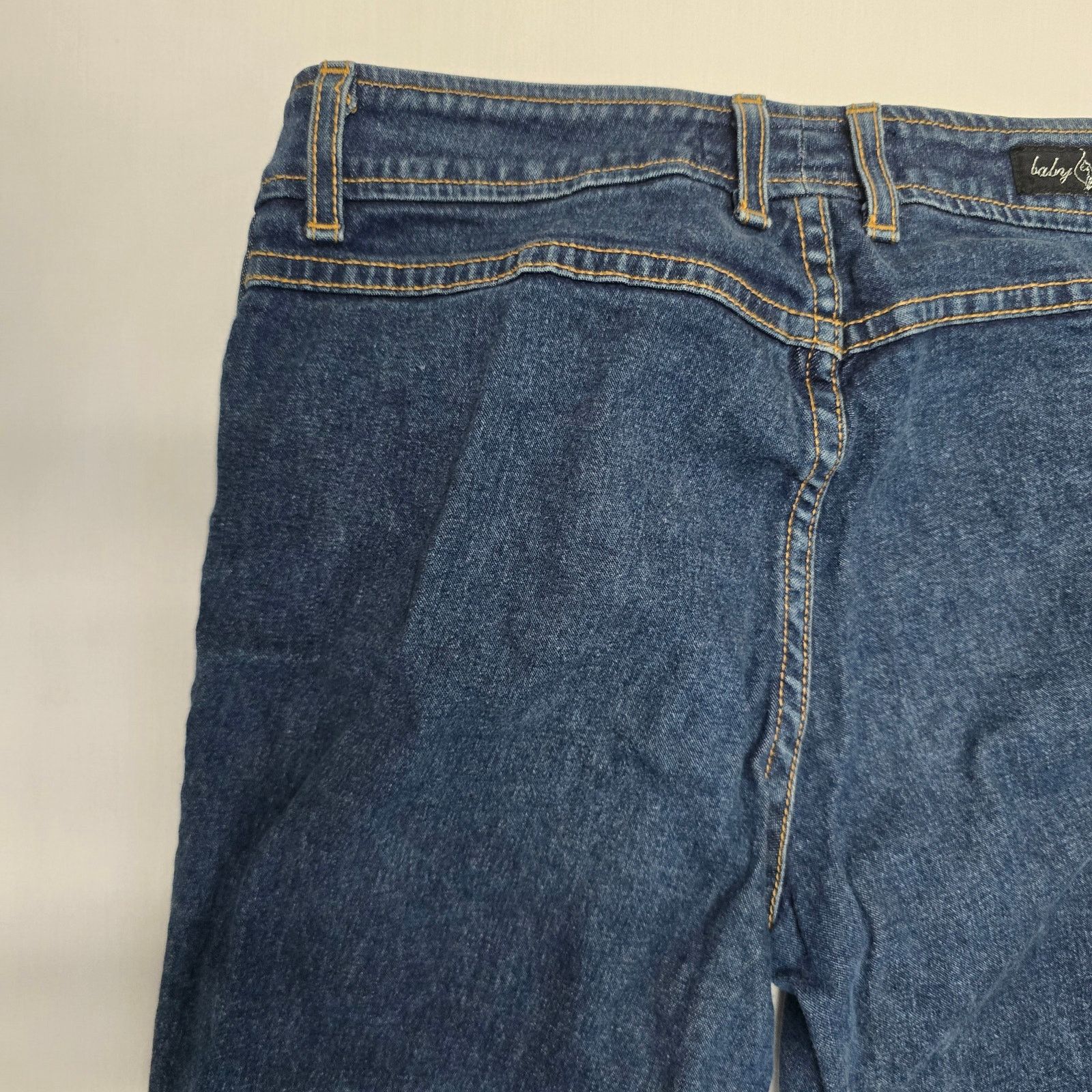 Vintage Vintage Baby Phat Jeans 5 Medium Wash Denim Rhinestone Y2K Size 27" / US 4 / IT 40 - 8 Thumbnail