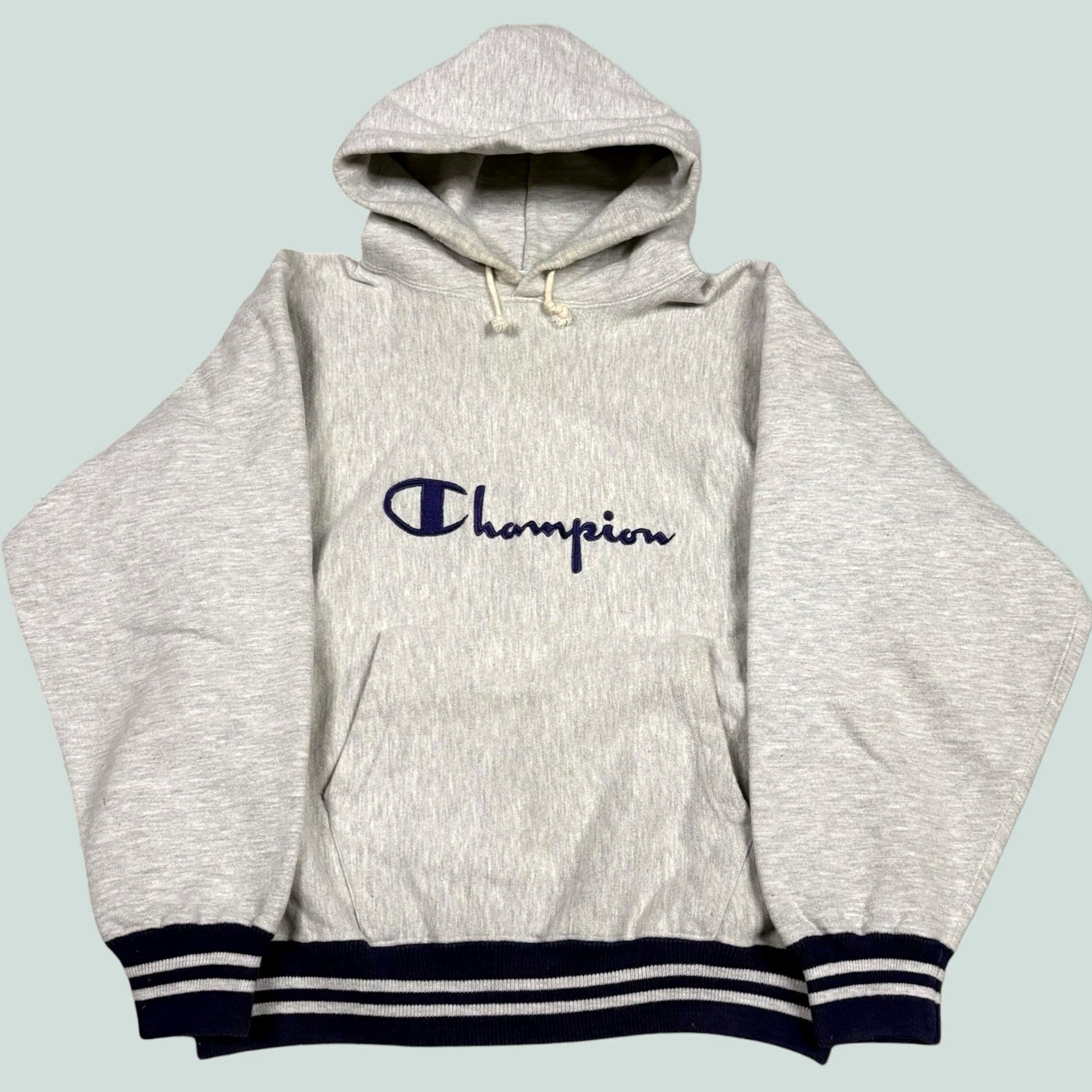 Champion × Stussy × Vintage 90s Stussy X Champion Reverse Weave
