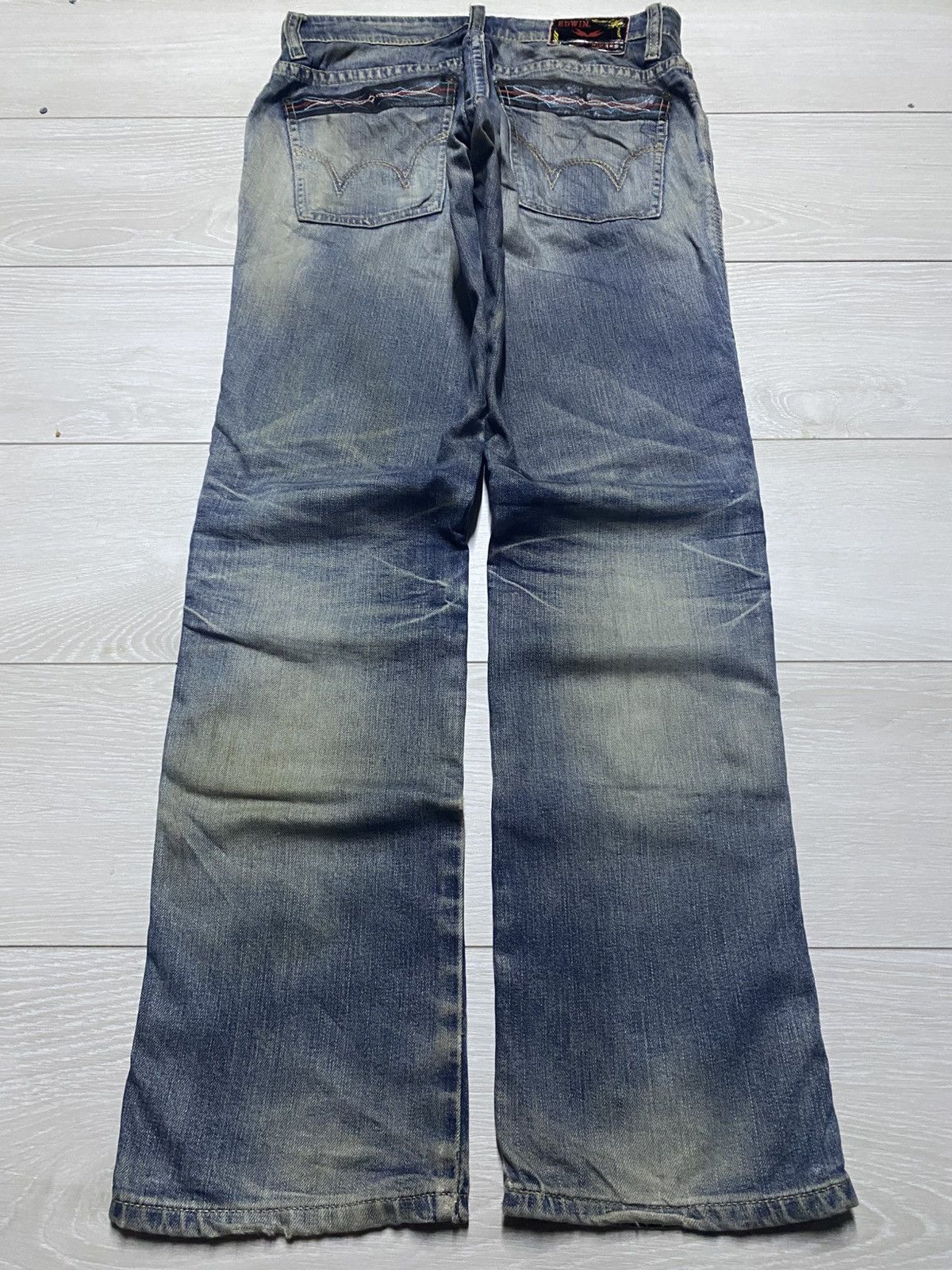 Edwin Vintage Edwin Motorhead Riders Mud Wash Avant Garde Jeans Size US 32 / EU 48 - 2 Thumbnail