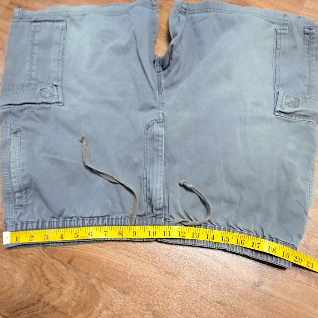 Bugle Boy Vintage Bugle Boy Cargo Mens Large Elastic Gray Faded 90s Size US 34 / EU 50 - 9 Thumbnail