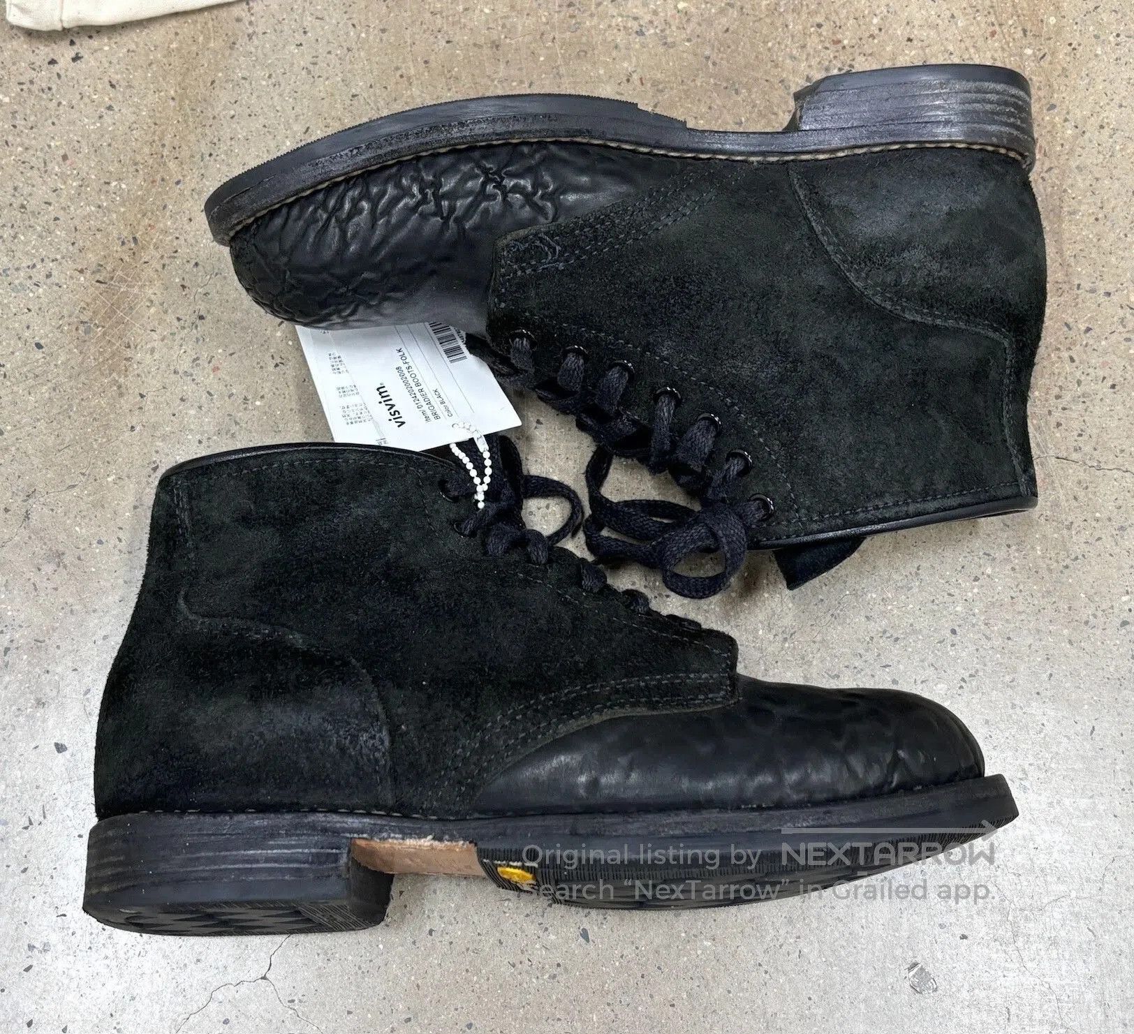 Visvim visvim brigadier boots in black. Size US 10 / EU 43 - 6 Thumbnail