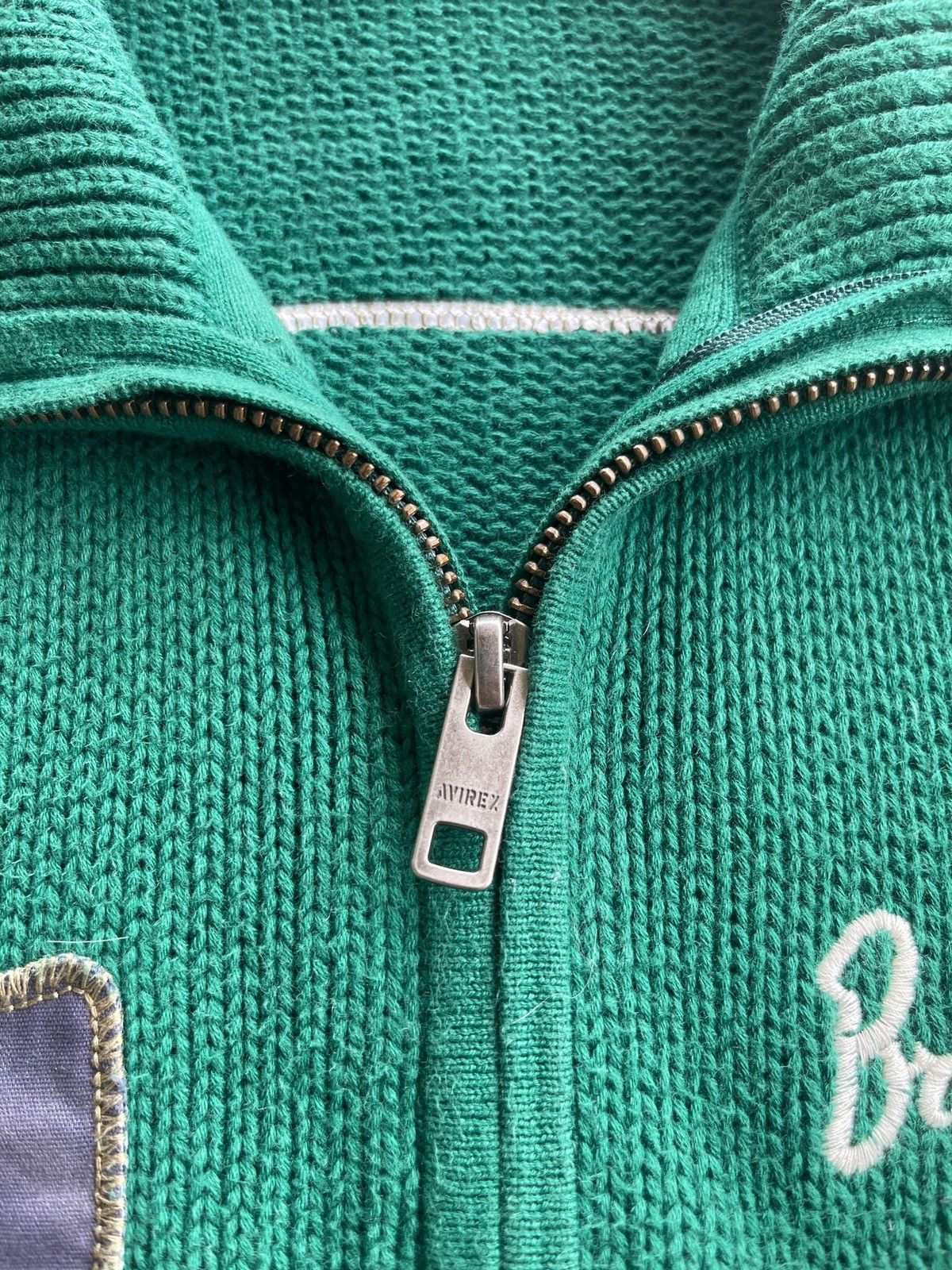 Avirex Avirex Great Routes Motor Tour Cable Knit Sweater Size US M / EU 48-50 / 2 - 8 Thumbnail