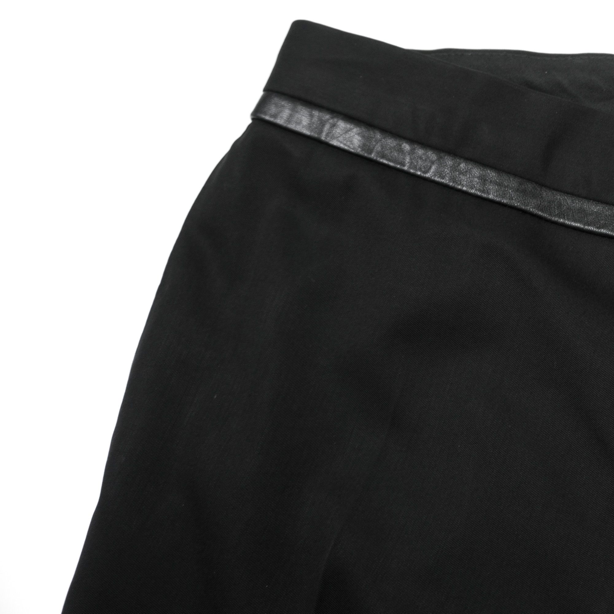 Dior × Hedi Slimane Dior Homme SS03 "Follow Me" Trousers with Leather Waistband Size US 32 / EU 48 - 3 Thumbnail