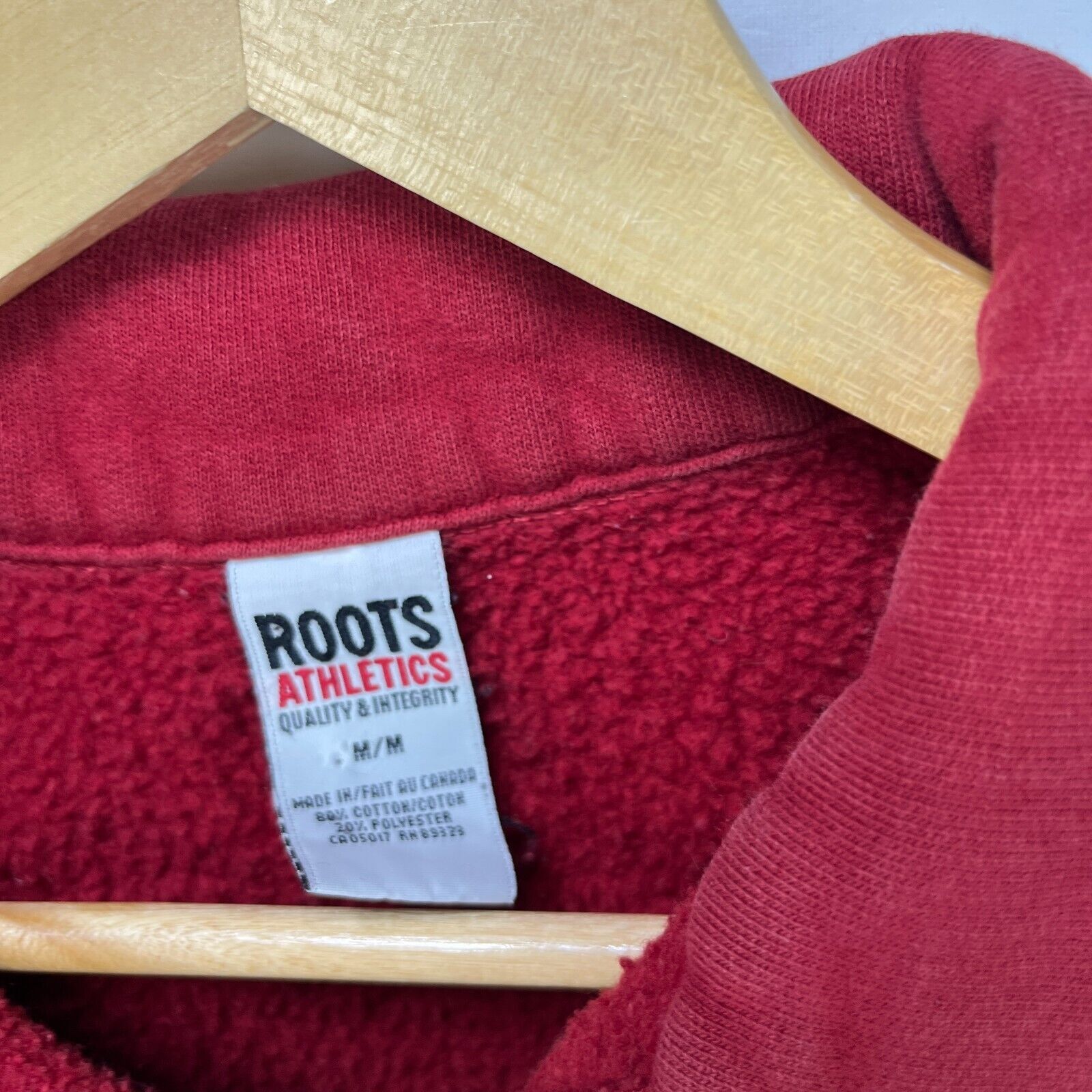Roots × Vintage Vintage 90s Roots Quarter Made in Canada Sweatshirt Medium Size US M / EU 48-50 / 2 - 4 Thumbnail