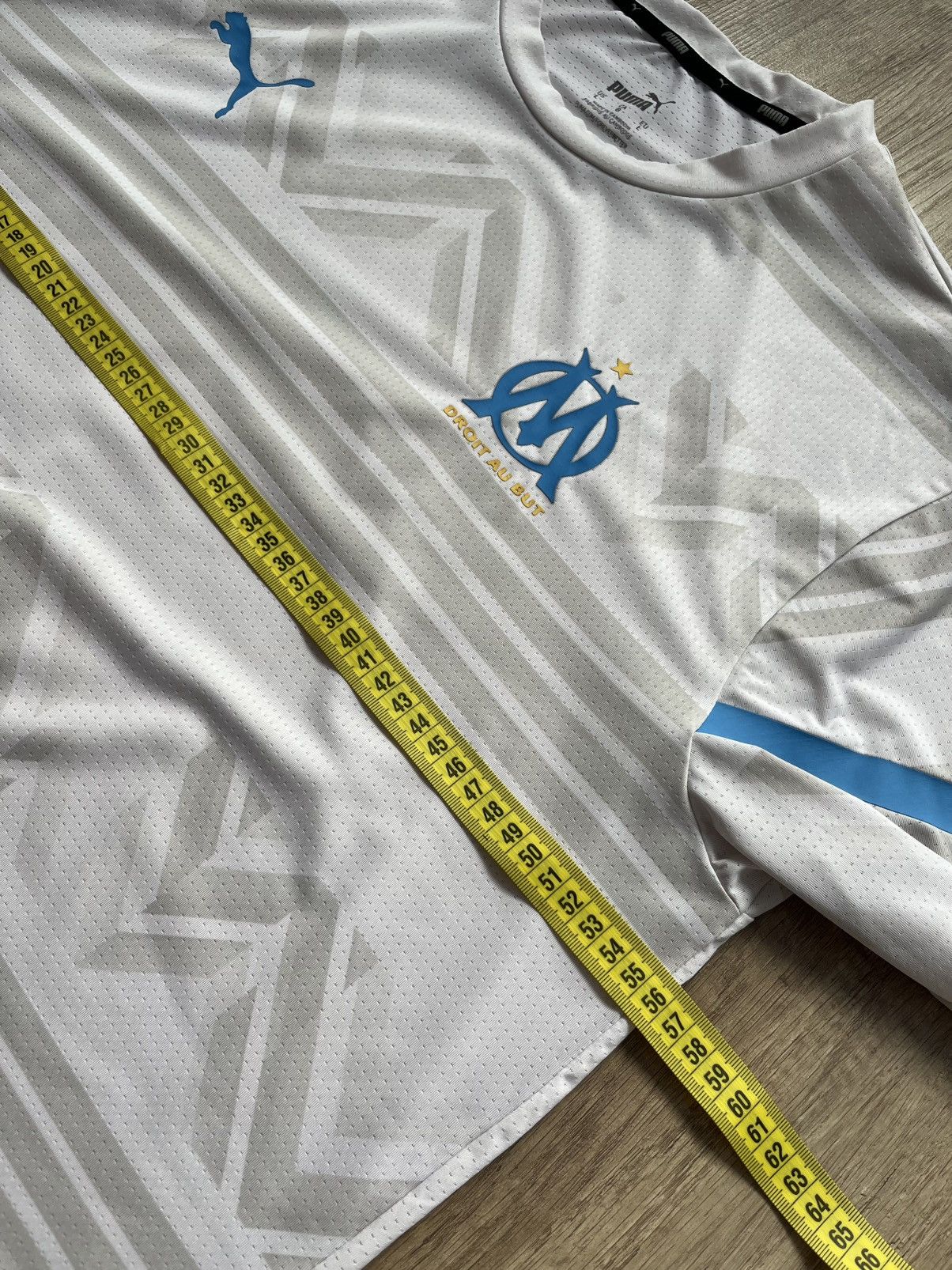 Puma Puma Olympique De Marseille Training Shirt Men's L Size US L / EU 52-54 / 3 - 12 Thumbnail
