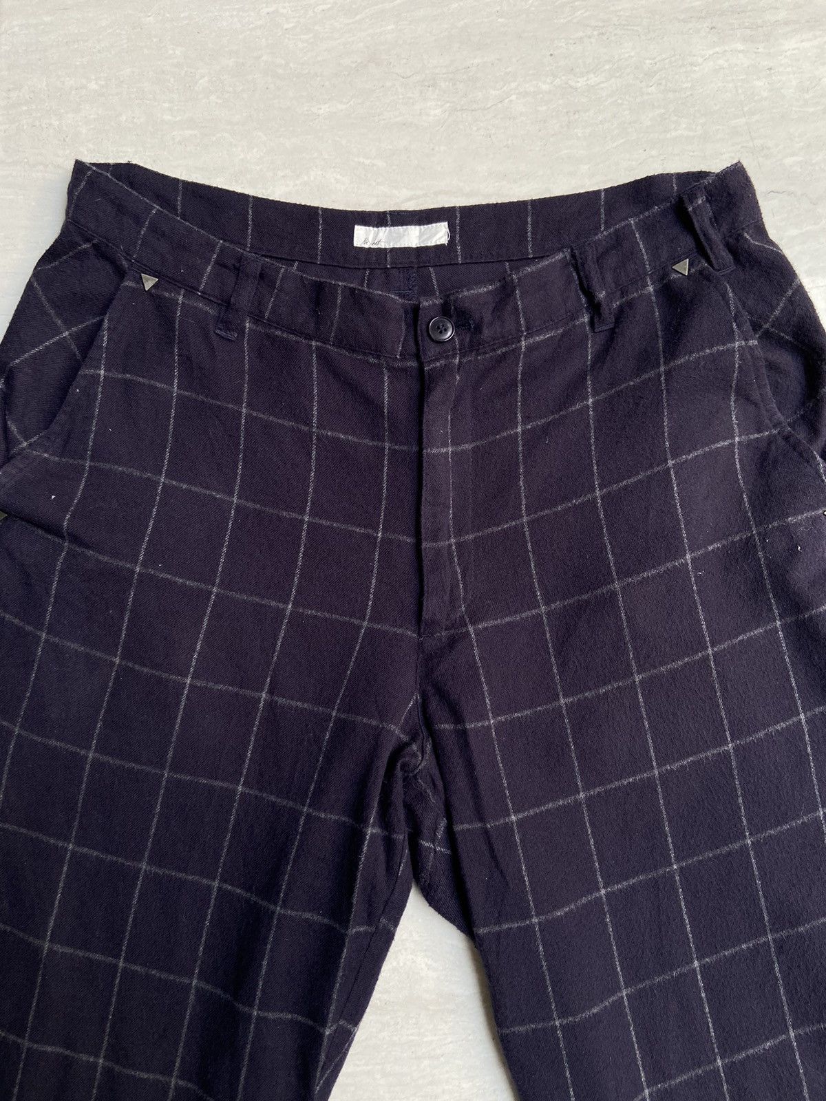 Issey Miyake NE-NET Plaid Long Pants Size US 30 / EU 46 - 8 Thumbnail