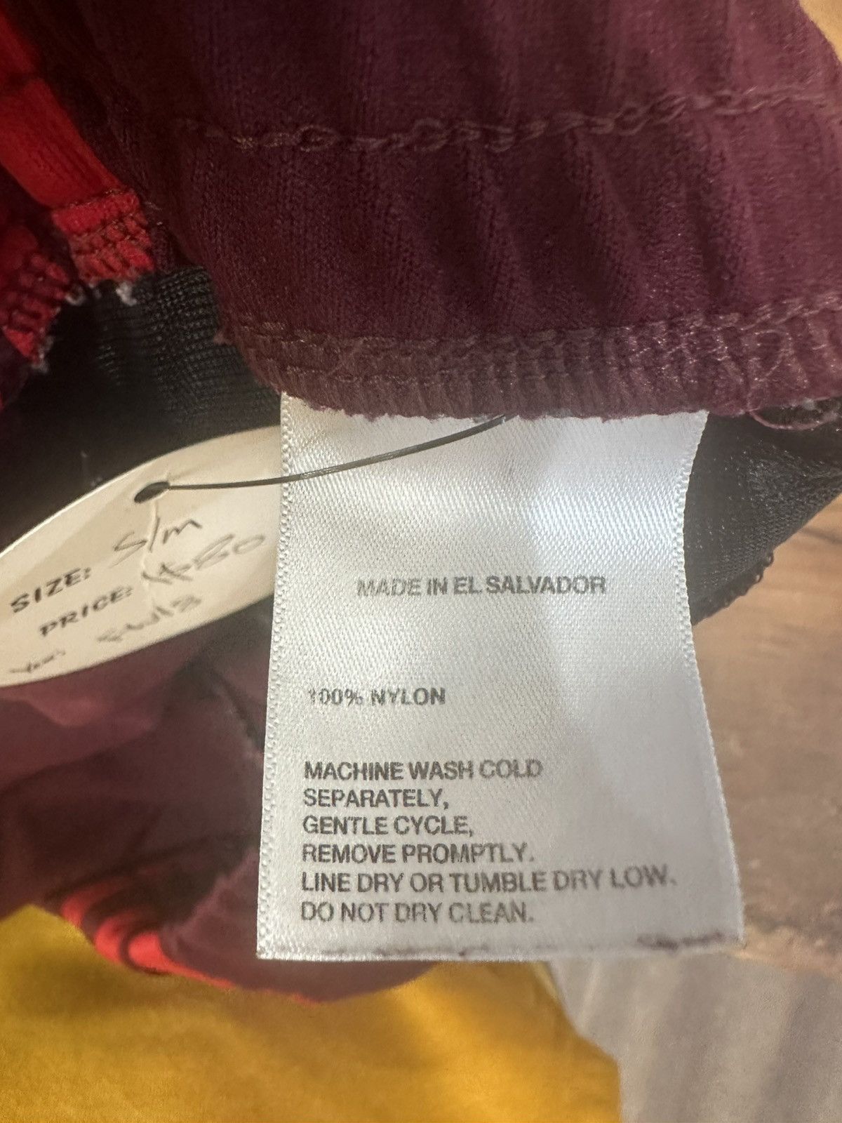 Adidas Adidas Yeezy Calabasas Track Pants (Maroon) Size US 31 - 3 Thumbnail