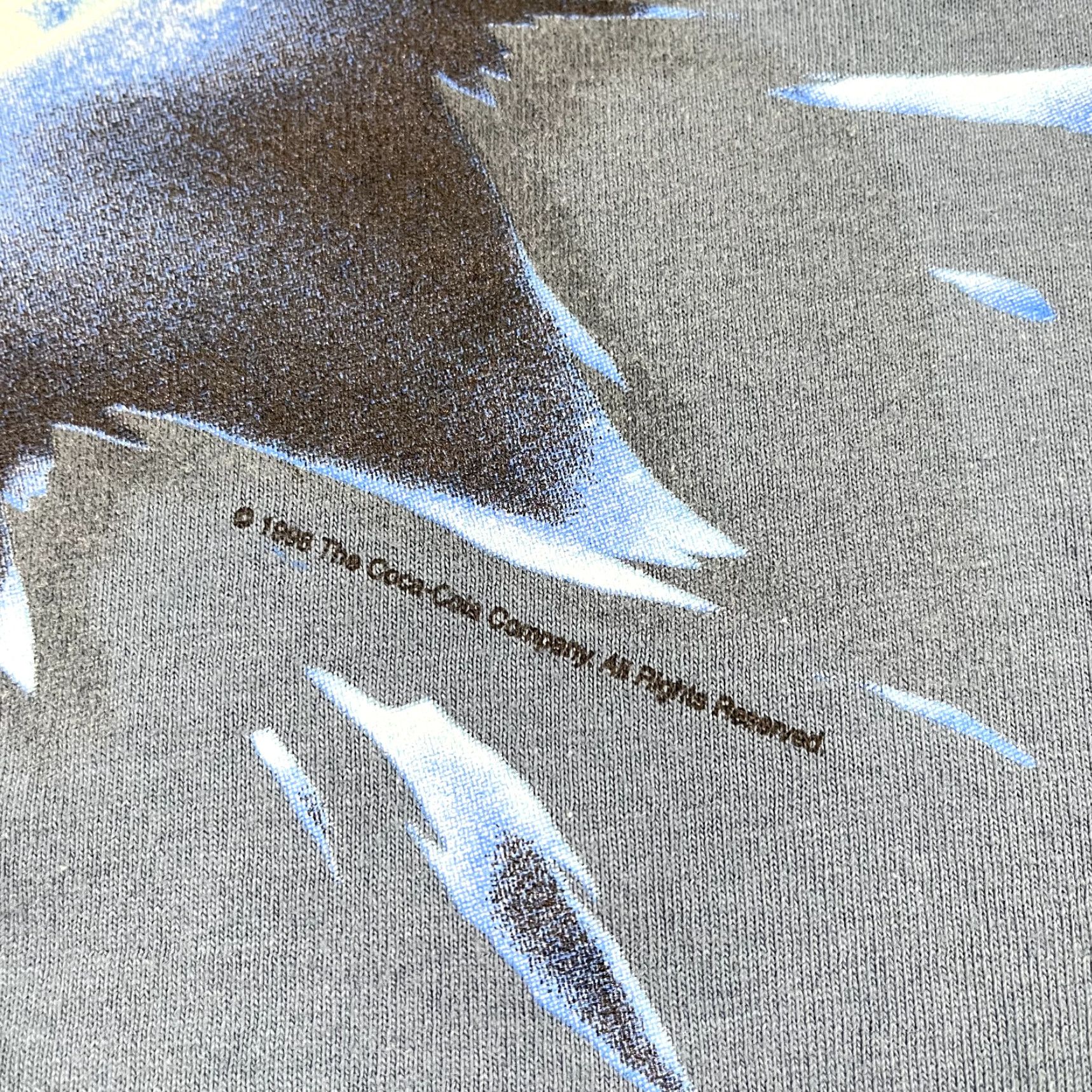 Vintage VINTAGE Coca-Cola Graphic T-Shirt Men XL Blue Polar Bear Snowboarding 90s Size US XL / EU 56 / 4 - 3 Thumbnail