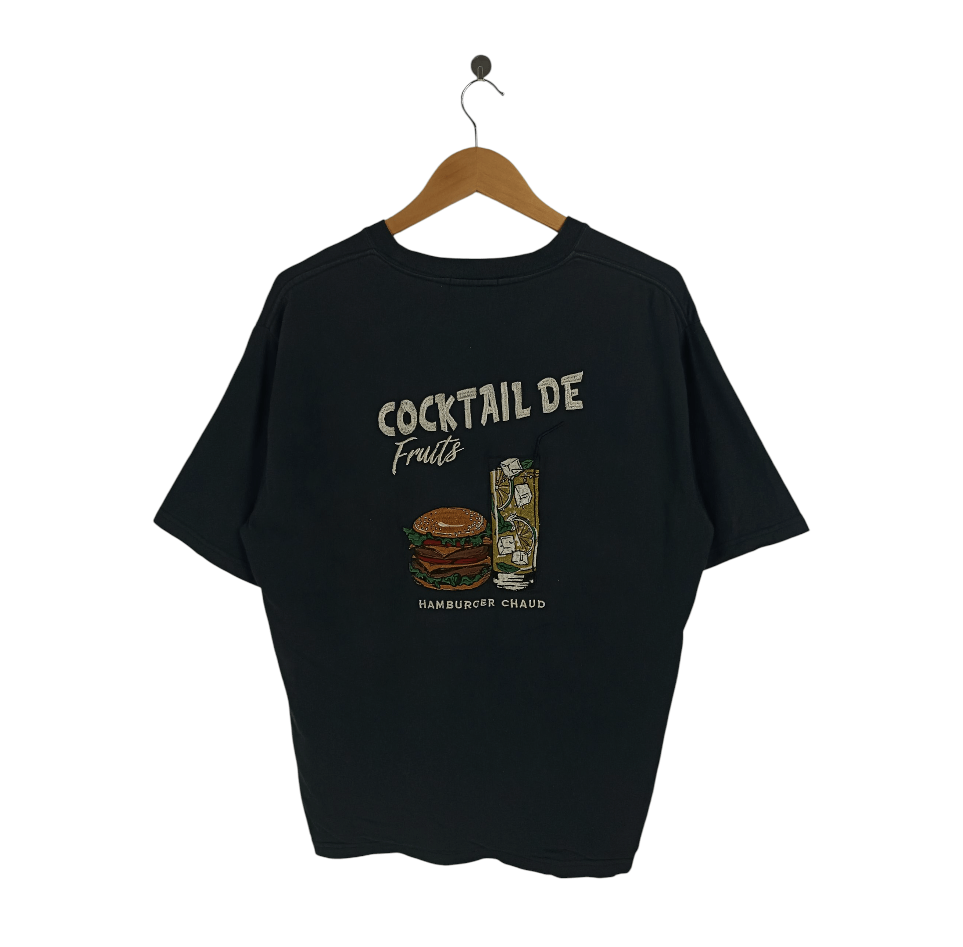 Japanese Brand VINTAGE BACK NUMBER COCKTAIL DE FRUIT EMBROIDERY VERY RARE Size US L / EU 52-54 / 3 - 1 Thumbnail