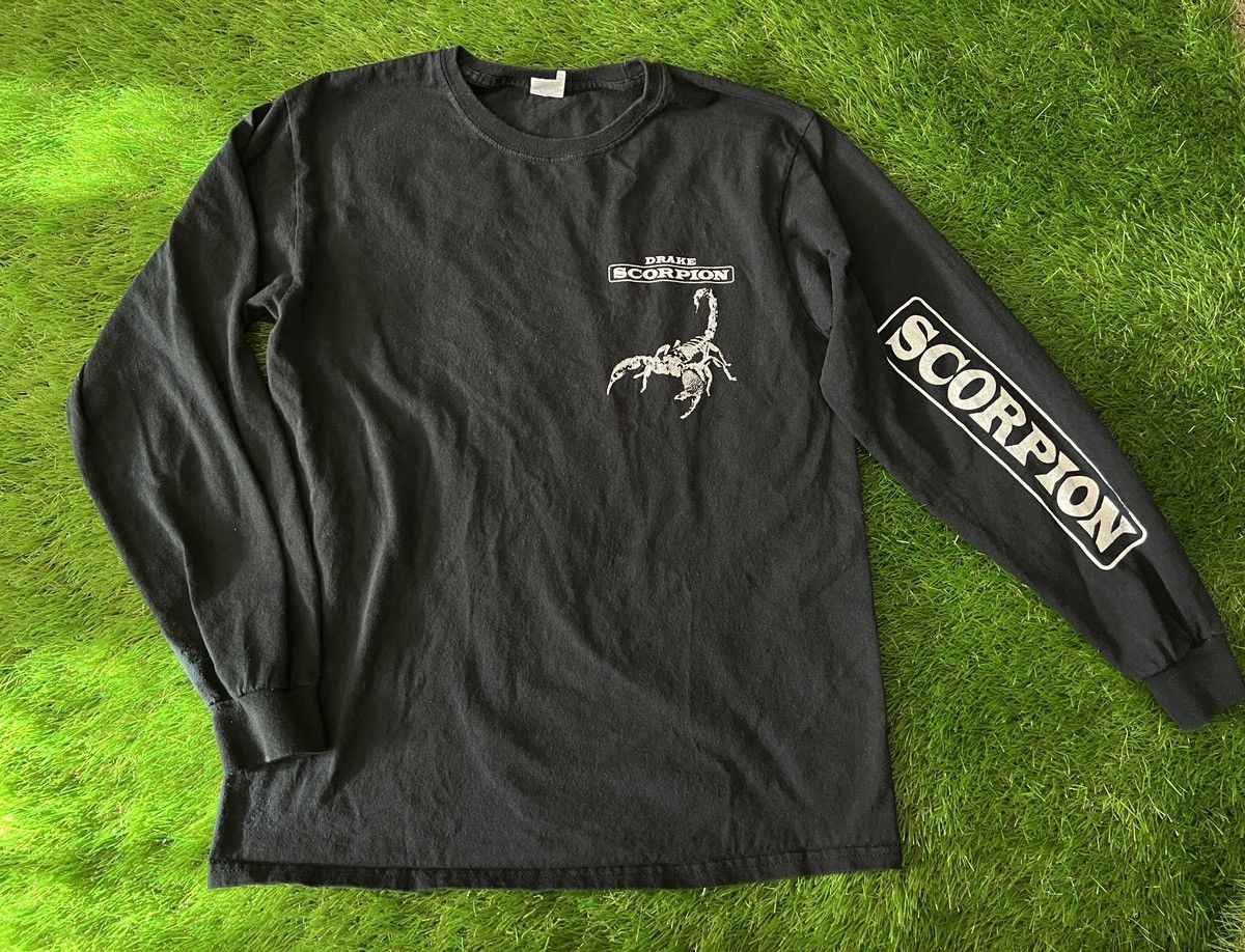 Drake Drake Scorpion Tour 2018 North America Shirt Long Sleeve Size US M / EU 48-50 / 2 - 3 Thumbnail