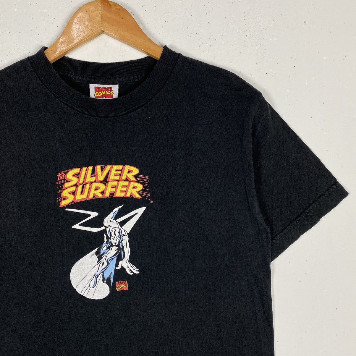 Marvel Comics × Vintage VINTAGE 00's MARVEL COMICS THE SILVER SURFER TEE Size US S / EU 44-46 / 1 - 3 Thumbnail